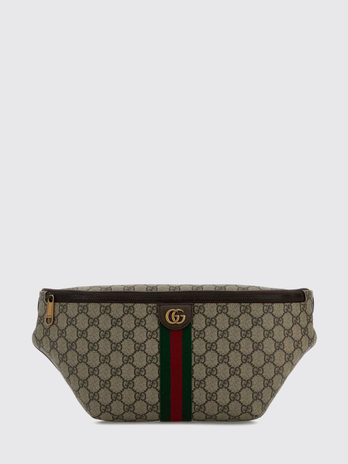 Gucci Men Gg Supreme Belt Bag Gucci With Monogram And Web Stripe GUCCI