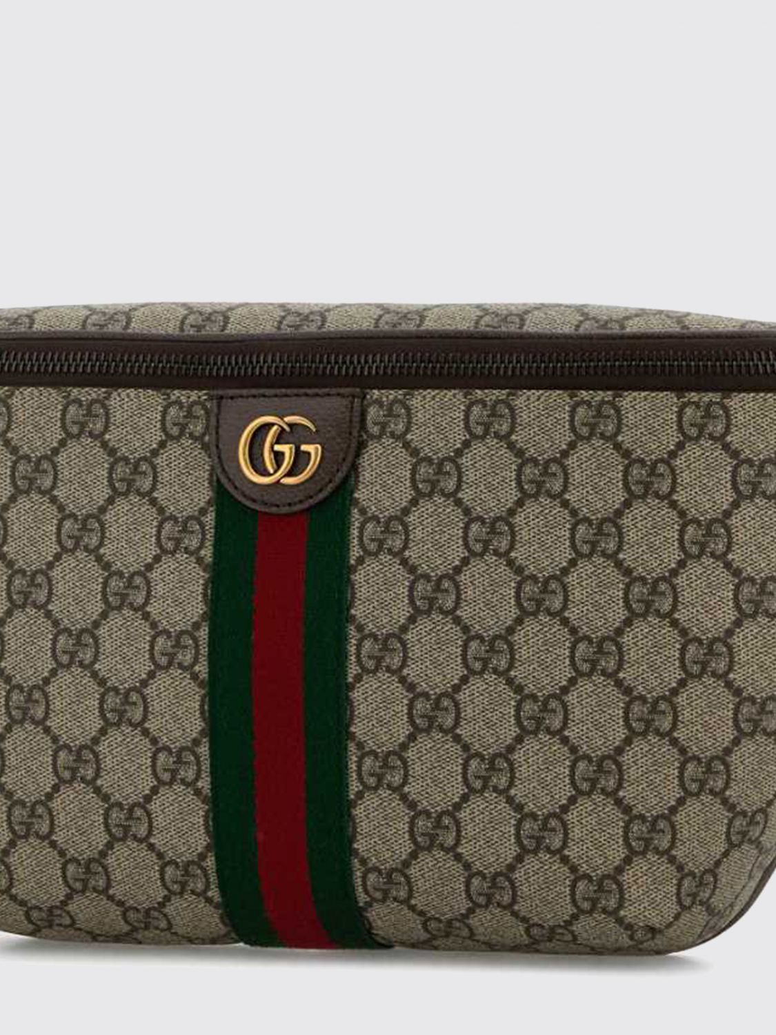 Gucci Men Gg Supreme Belt Bag Gucci With Monogram And Web Stripe GUCCI