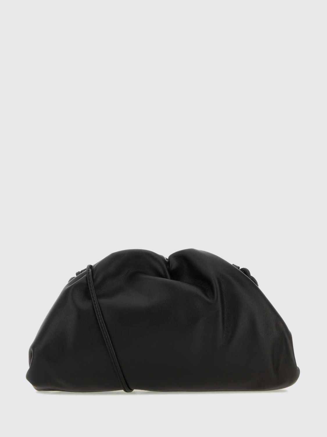 Bottega Veneta Women Draped Calfskin Leather Mini Bag Bottega Veneta With A Thin Shoulder Strap BOTTEGA VENETA