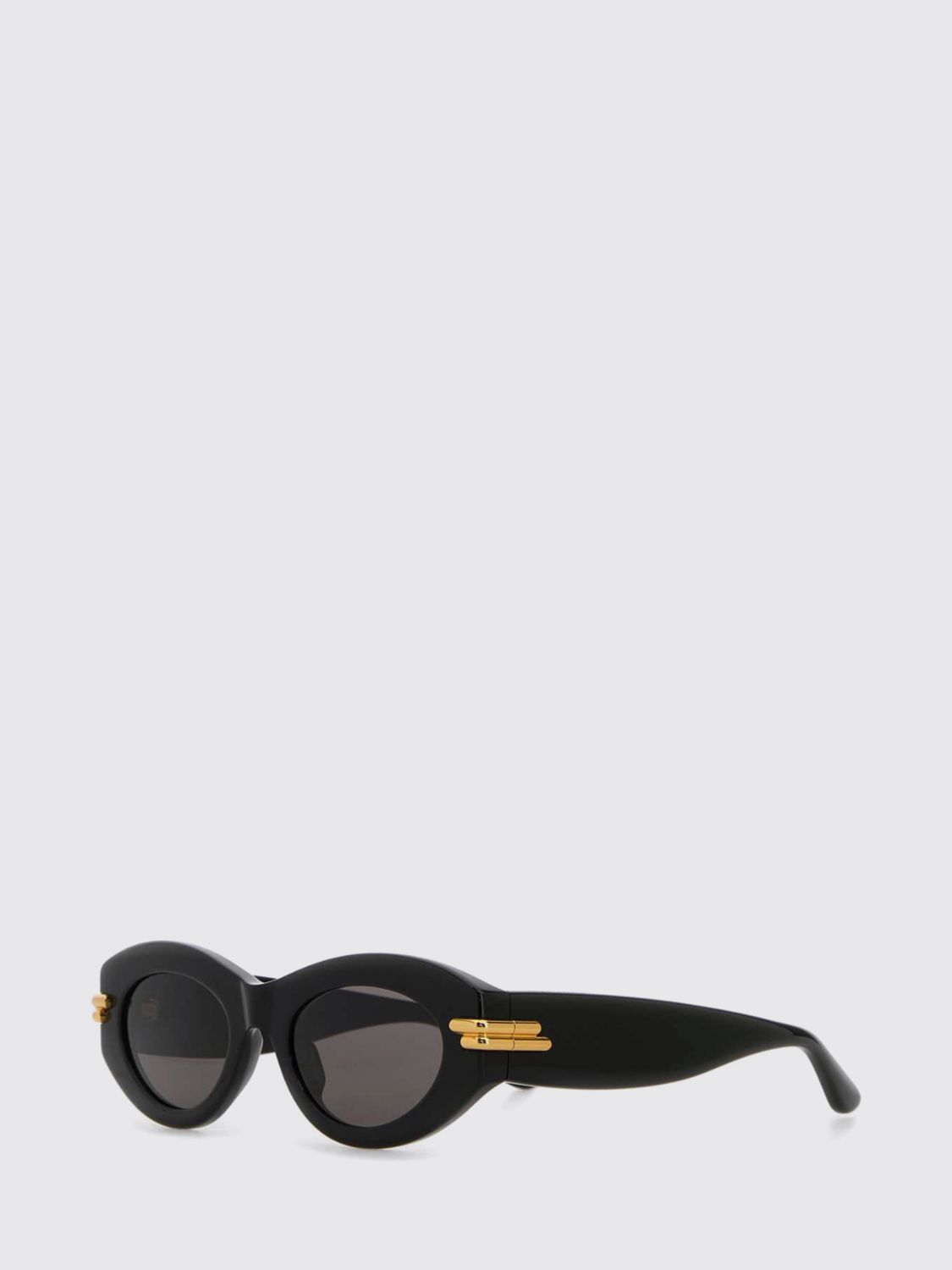Bottega Veneta Mitre Cat-Eye Sunglasses In Acetate With Contrast Logo BOTTEGA VENETA