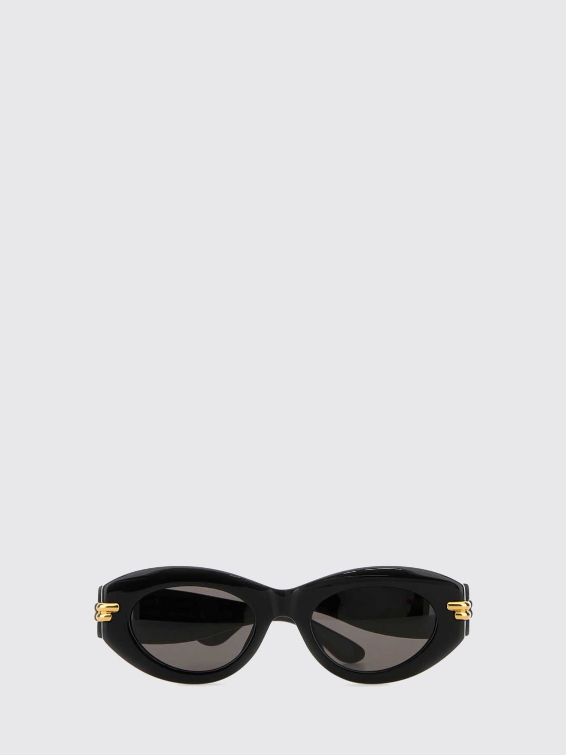 Bottega Veneta Mitre Cat-Eye Sunglasses In Acetate With Contrast Logo BOTTEGA VENETA