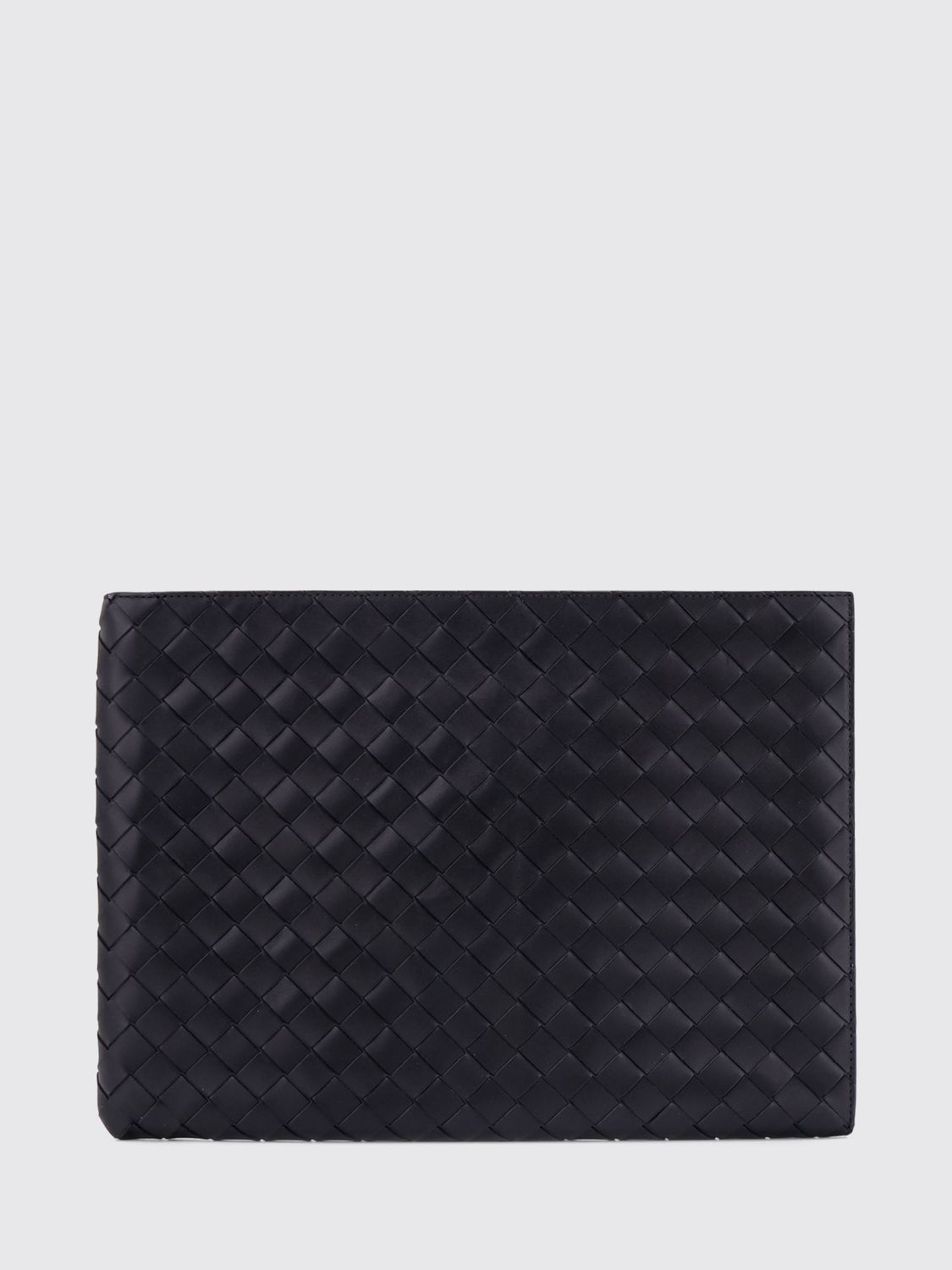 Bottega Veneta Men Bottega Veneta Intrecciato Weave Calfskin Leather Document Holder BOTTEGA VENETA