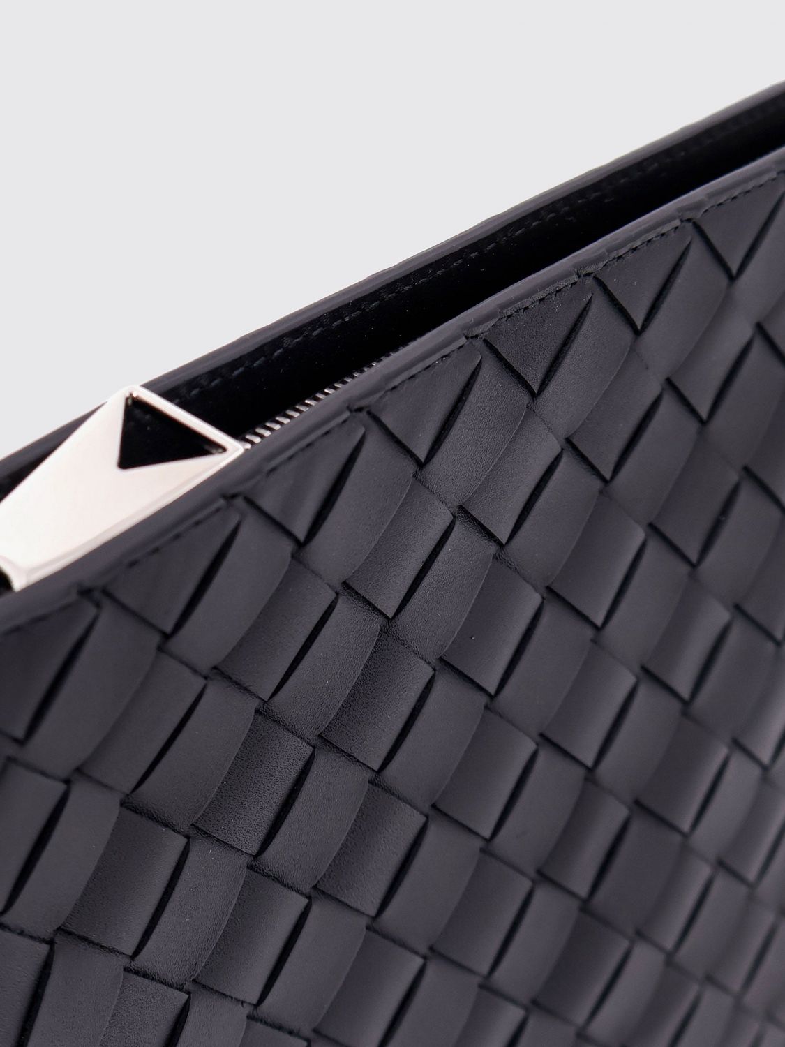 Bottega Veneta Men Bottega Veneta Intrecciato Weave Calfskin Leather Document Holder BOTTEGA VENETA