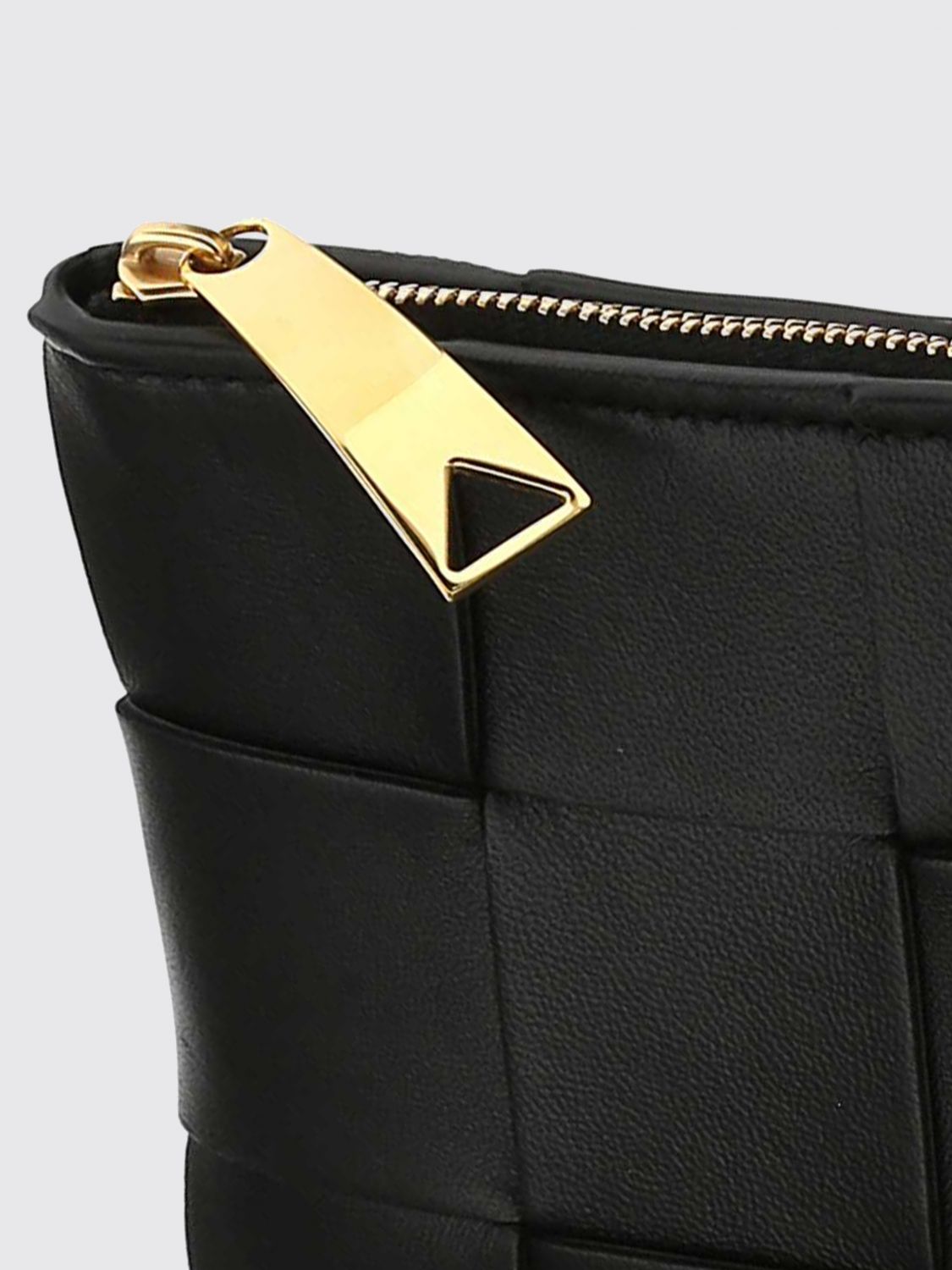 Bottega Veneta Women Rectangular Clutch Bottega Veneta In Intrecciato Lambskin With Zip Closure BOTTEGA VENETA