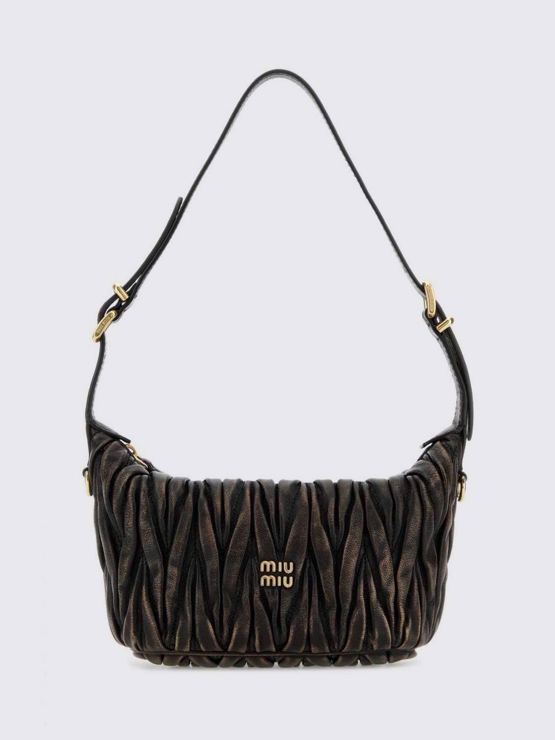 Miu Miu Handbag Woman Coffee MIU MIU