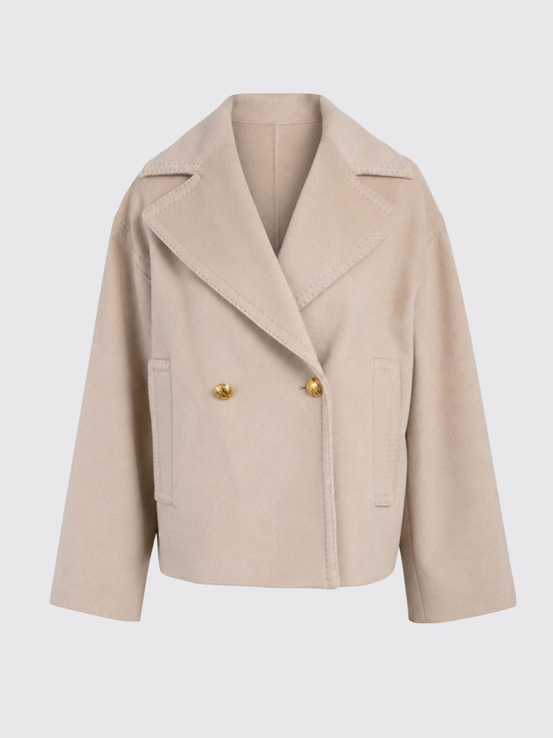 Max Mara Studio Women Coat Woman Max Mara Studio MAX MARA STUDIO