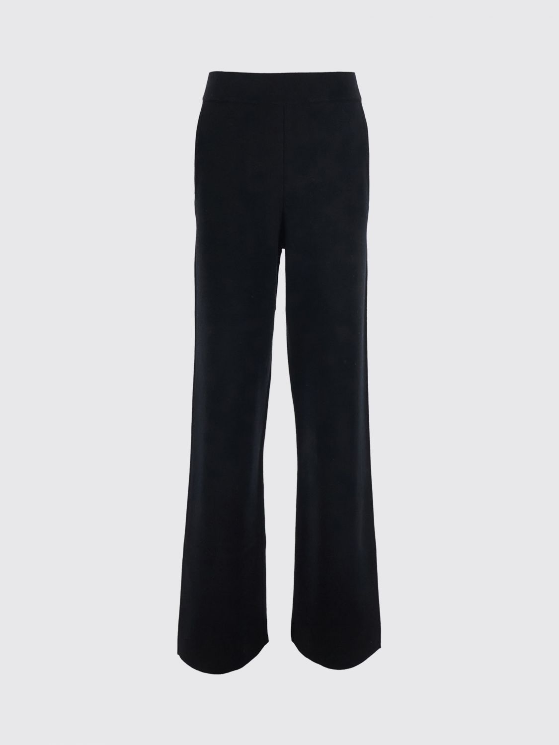 Max Mara Women High-Waisted Wide Leg Knit Trousers Max Mara In A Wool Blend MAX MARA