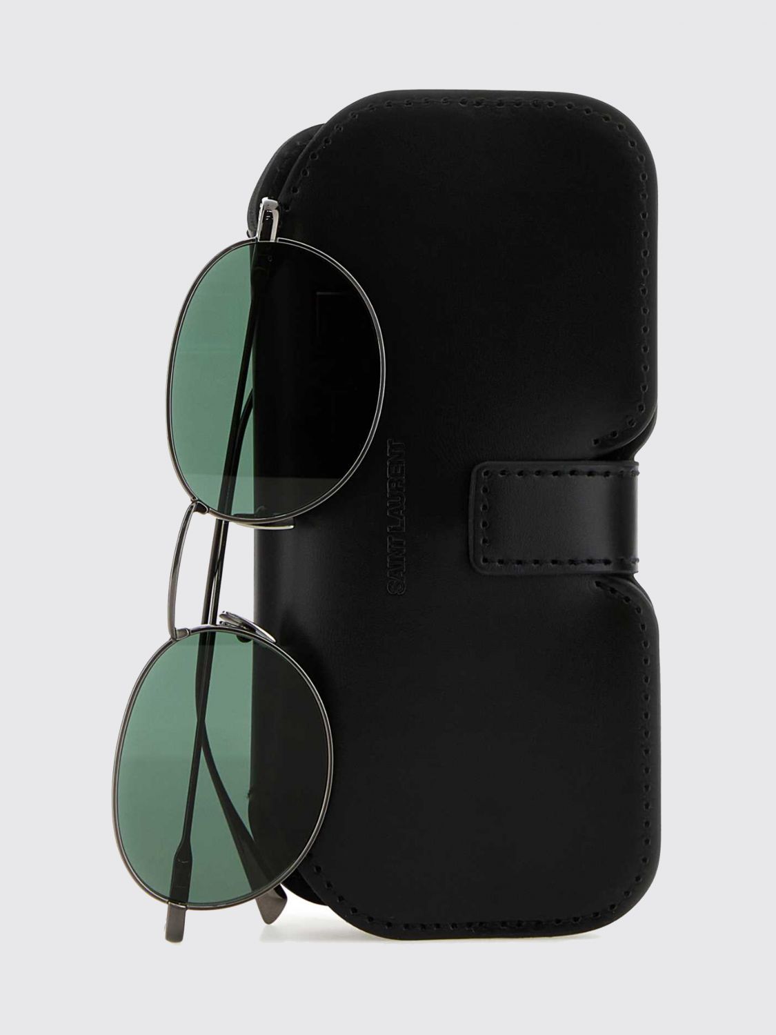 Saint Laurent Men Saint Laurent Round-Frame Acetate Sunglasses SAINT LAURENT