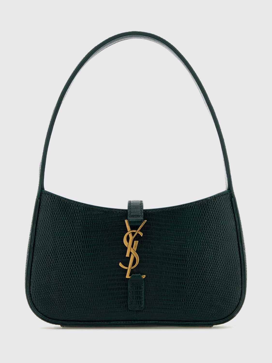 Saint Laurent Women Saint Laurent Le 5 I  7 Mini Bag In Lizard-Effect Leather With Ysl Monogram SAINT LAURENT