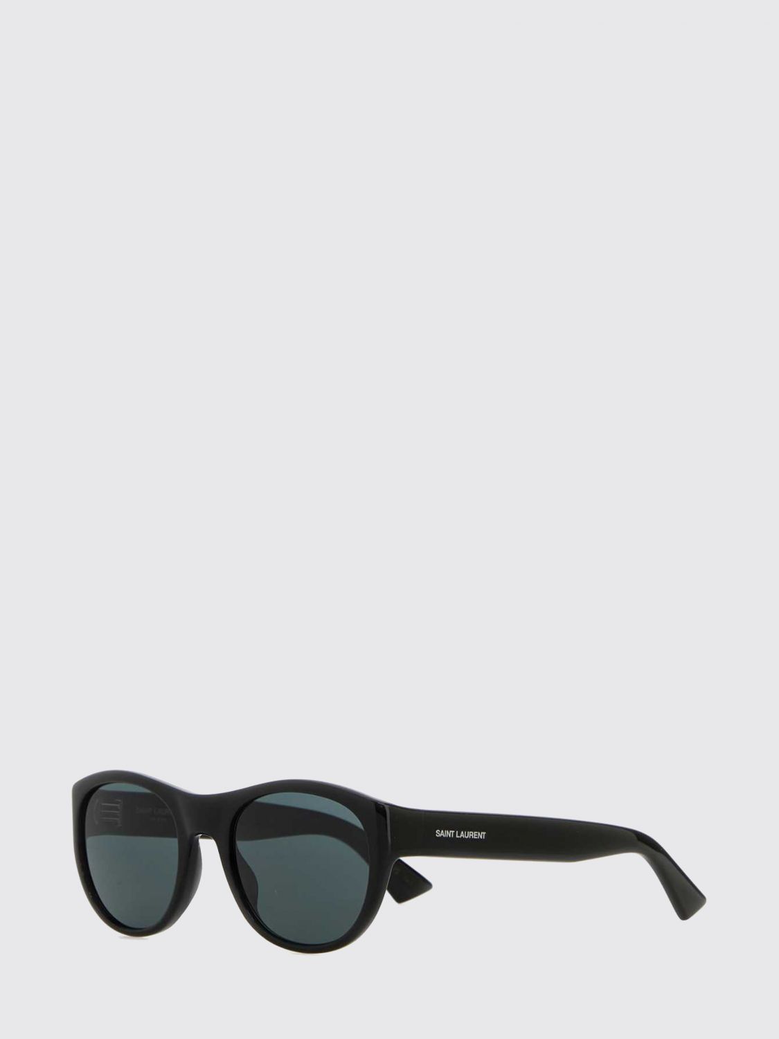 Saint Laurent Men Saint Laurent Cat-Eye Sunglasses In Acetate With Contrasting Logo SAINT LAURENT