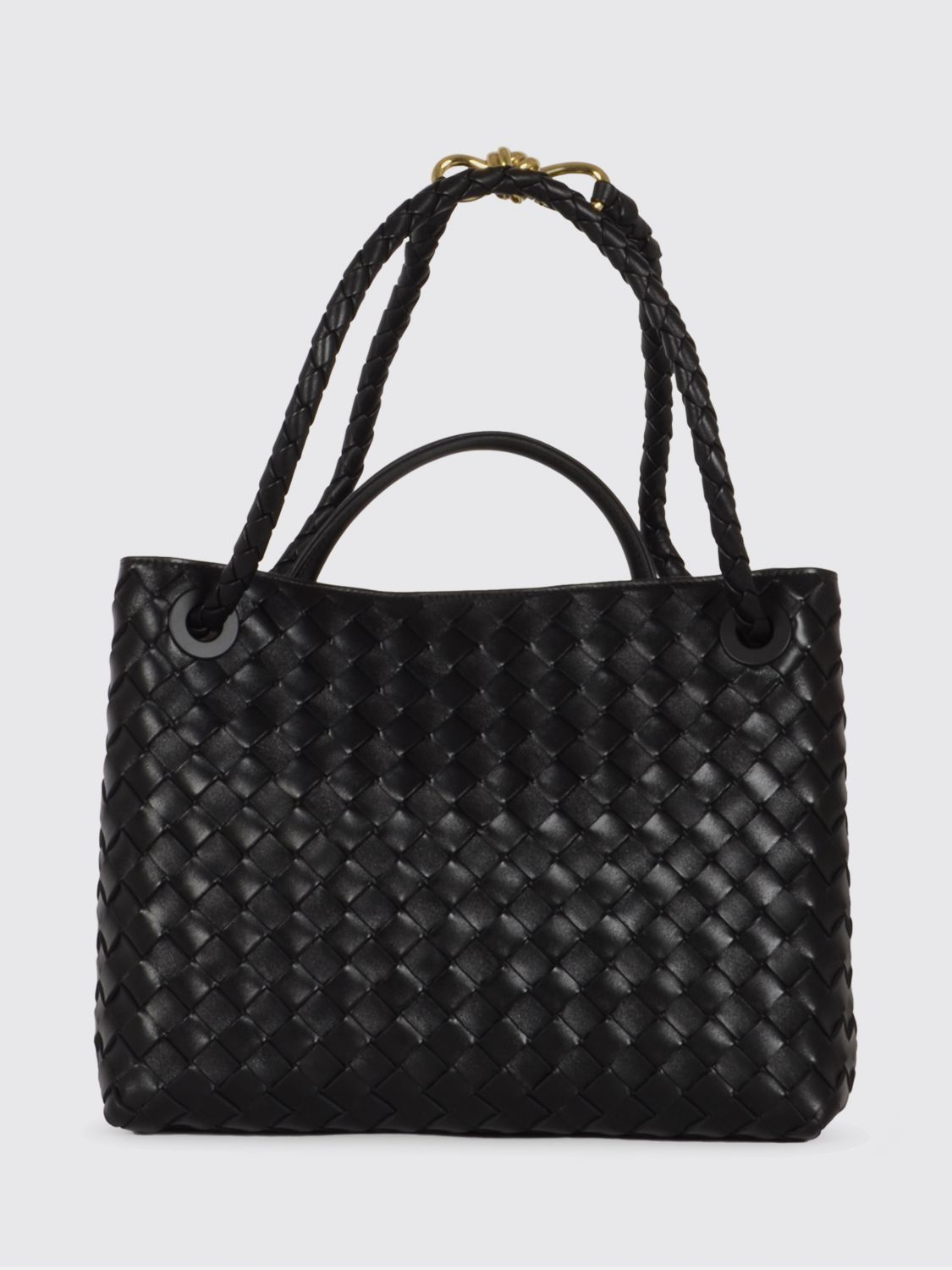 Bottega Veneta Women Bottega Veneta Andiamo Handbag In Intrecciato Lambskin Leather BOTTEGA VENETA