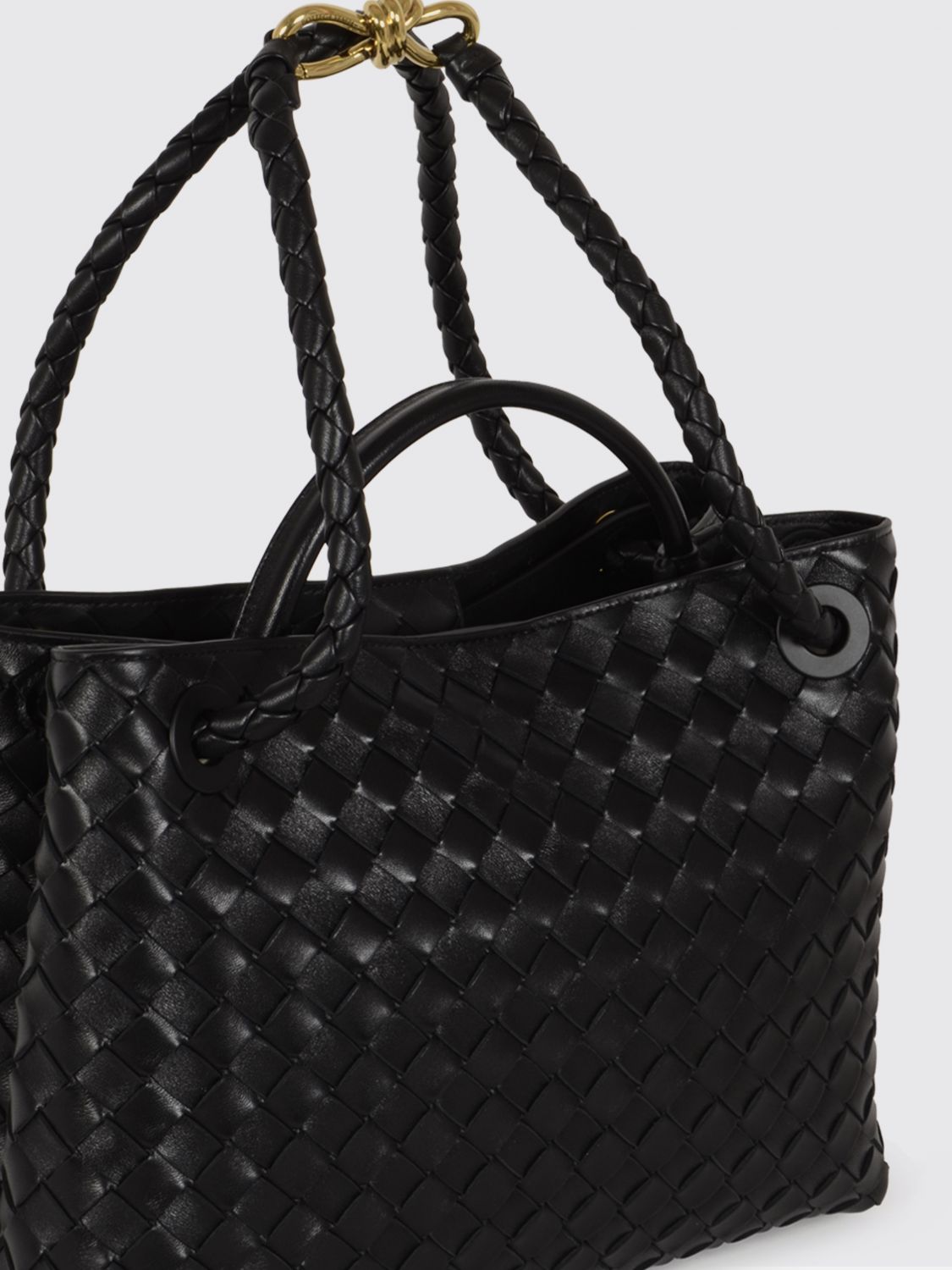 Bottega Veneta Women Bottega Veneta Andiamo Handbag In Intrecciato Lambskin Leather BOTTEGA VENETA