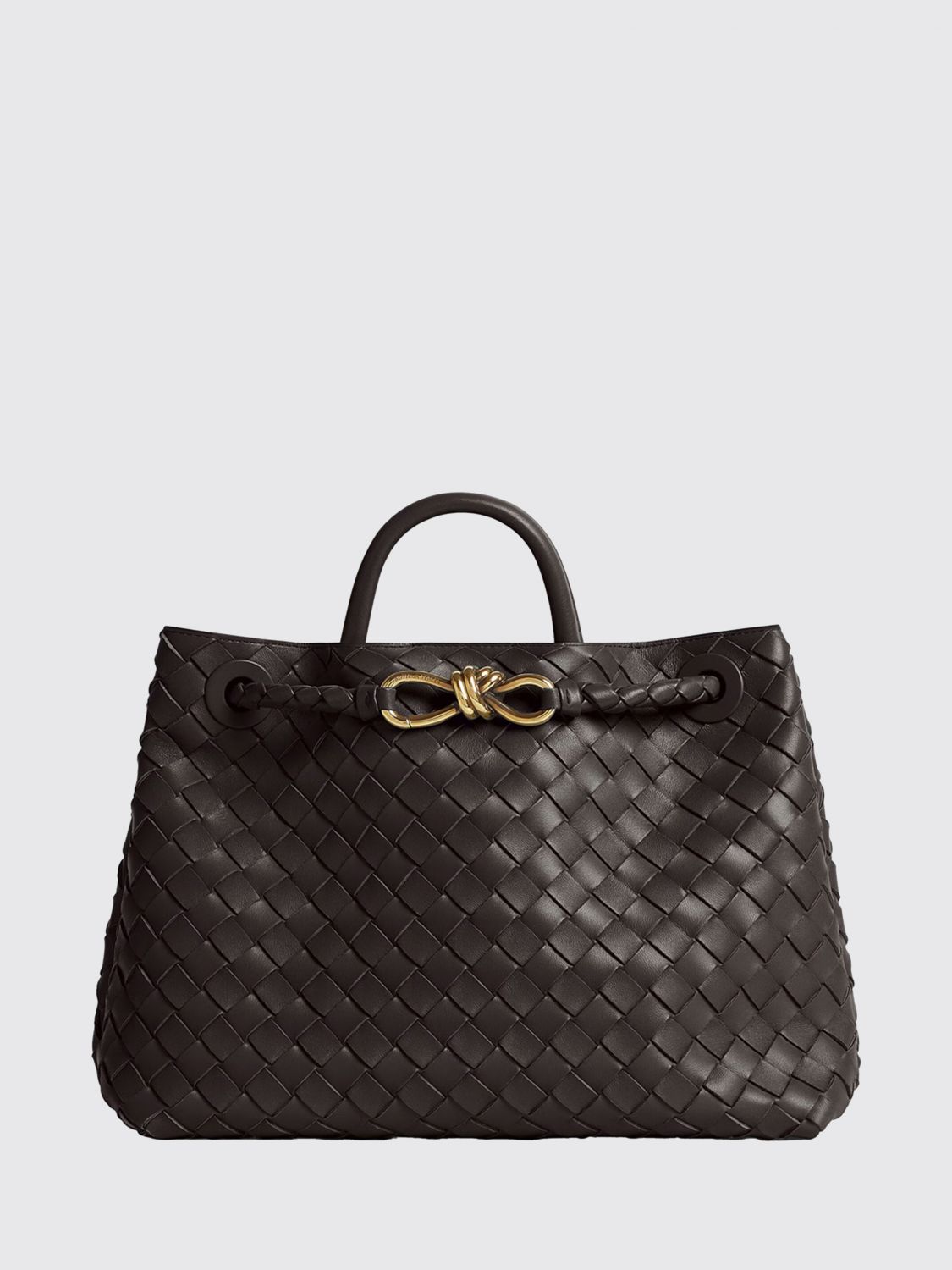 Bottega Veneta Women Bottega Veneta Andiamo Handbag In Intrecciato Lambskin Leather BOTTEGA VENETA