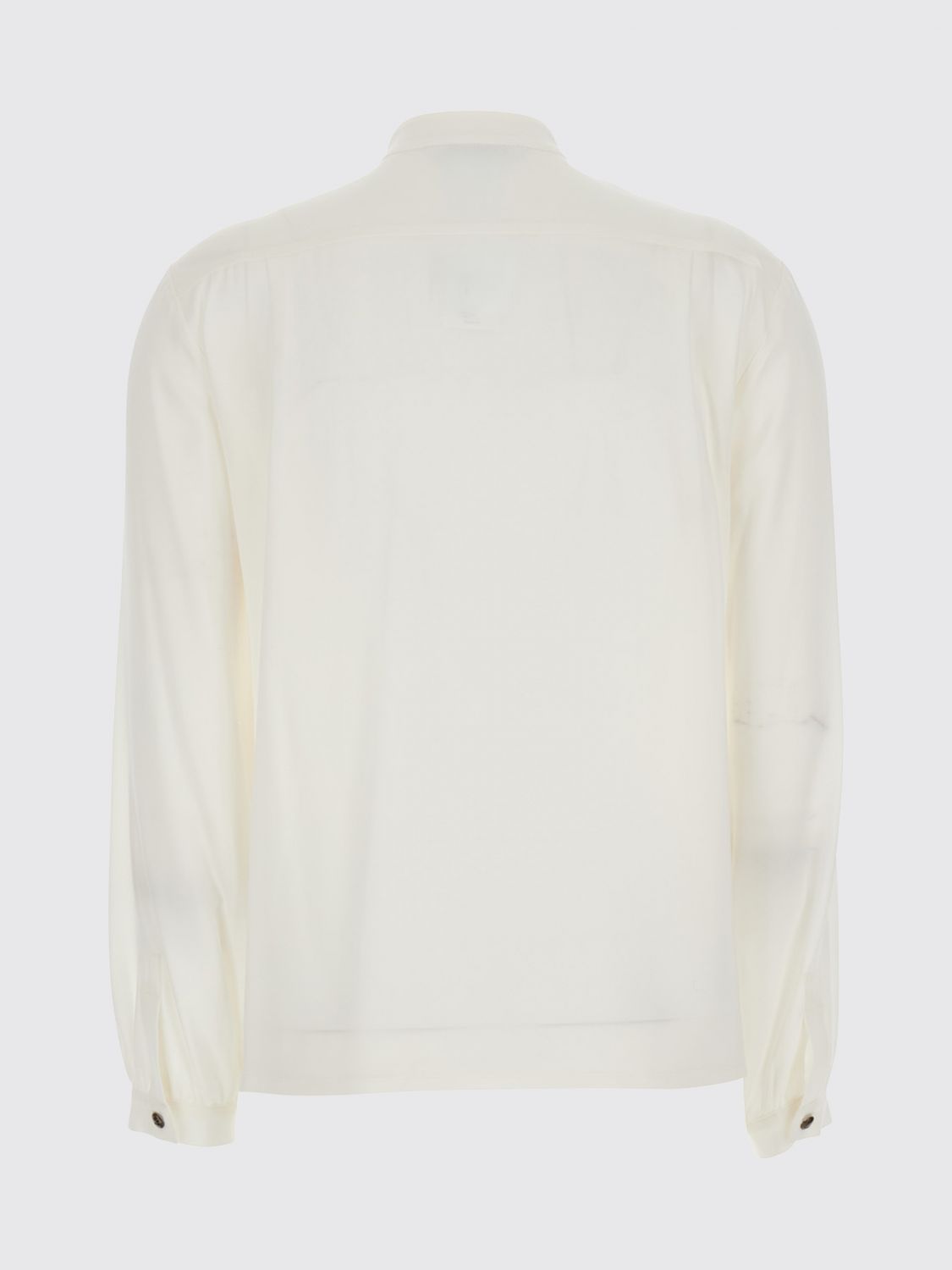 Max Mara Women Max Mara Pure Silk Shirt With Pussy-Bow Collar And Long Sleeves MAX MARA