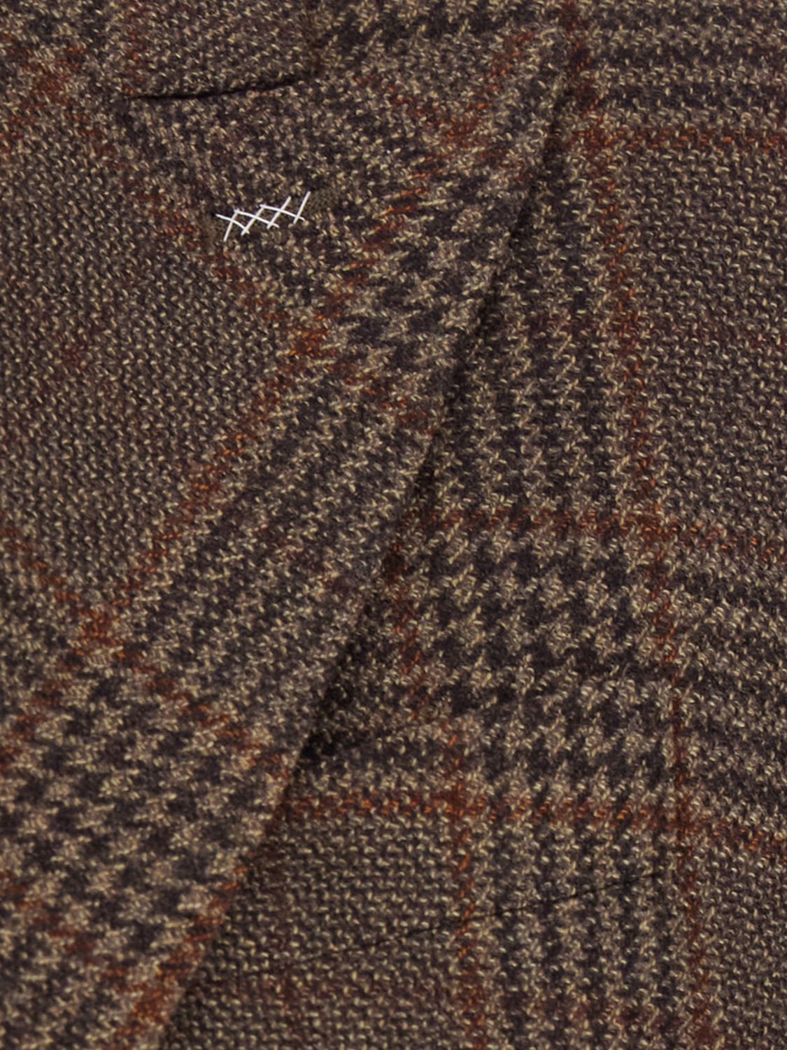 Max Mara Women Max Mara Prince Of Wales Pure Wool Double-Breasted Blazer MAX MARA