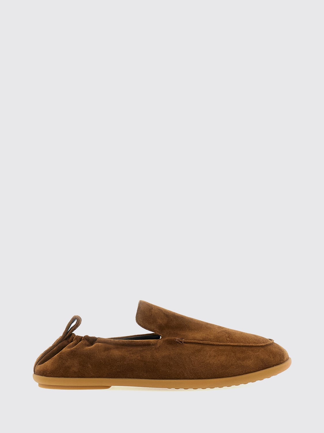 Bottega Veneta Men Dawson Loafers Bottega Veneta In Suede Calf Leather With Rubber Sole BOTTEGA VENETA
