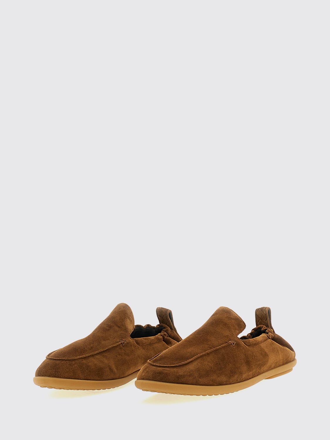 Bottega Veneta Men Dawson Loafers Bottega Veneta In Suede Calf Leather With Rubber Sole BOTTEGA VENETA