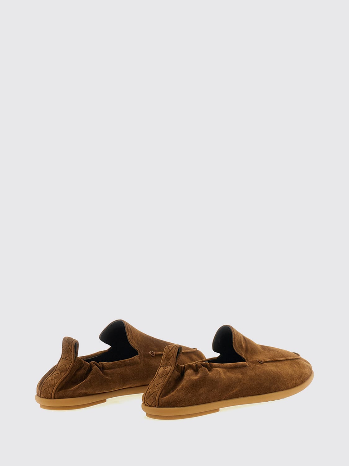Bottega Veneta Men Dawson Loafers Bottega Veneta In Suede Calf Leather With Rubber Sole BOTTEGA VENETA