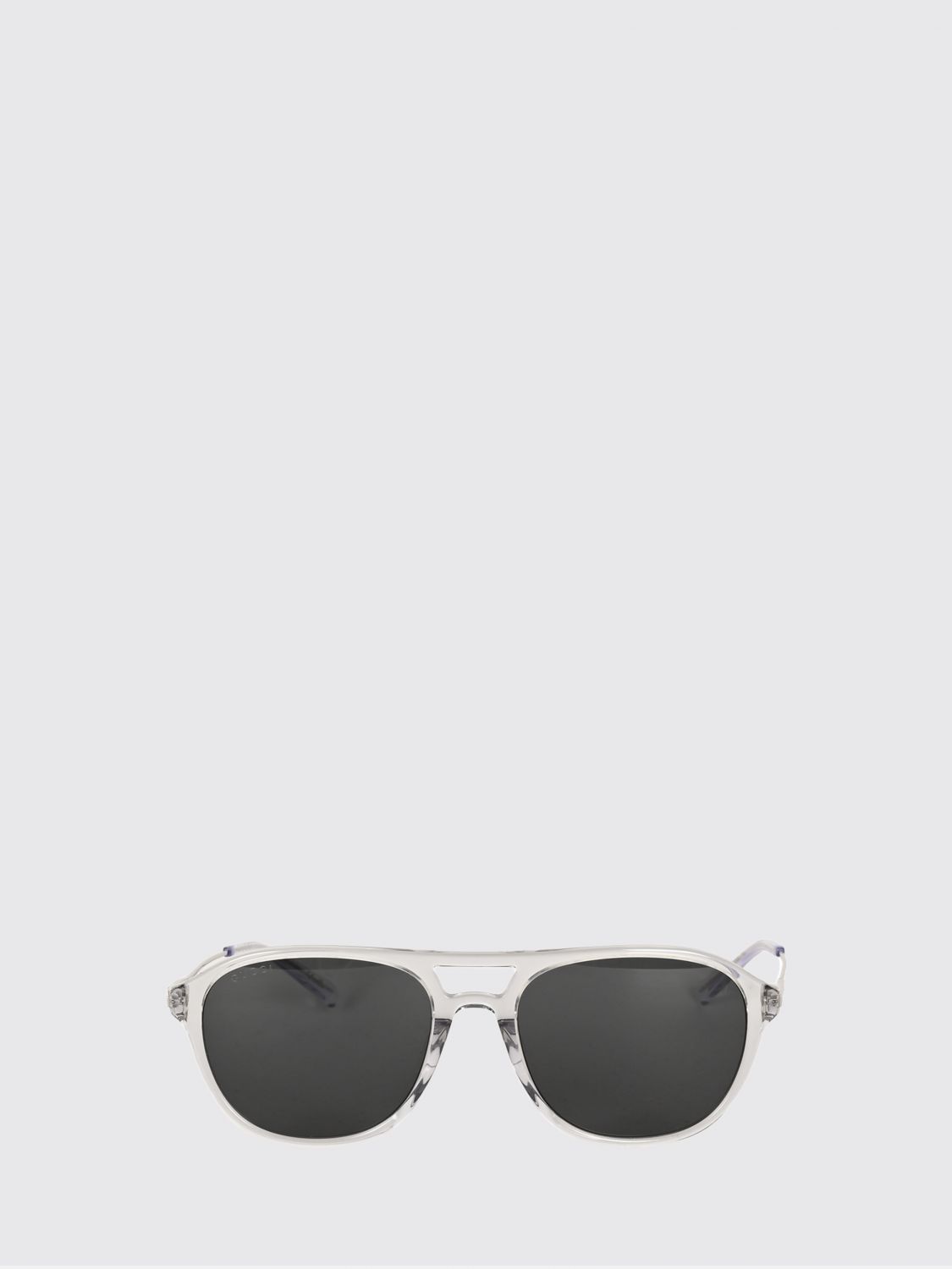Gucci Men Rounded Double-Bridge Sunglasses Gucci In Acetate GUCCI