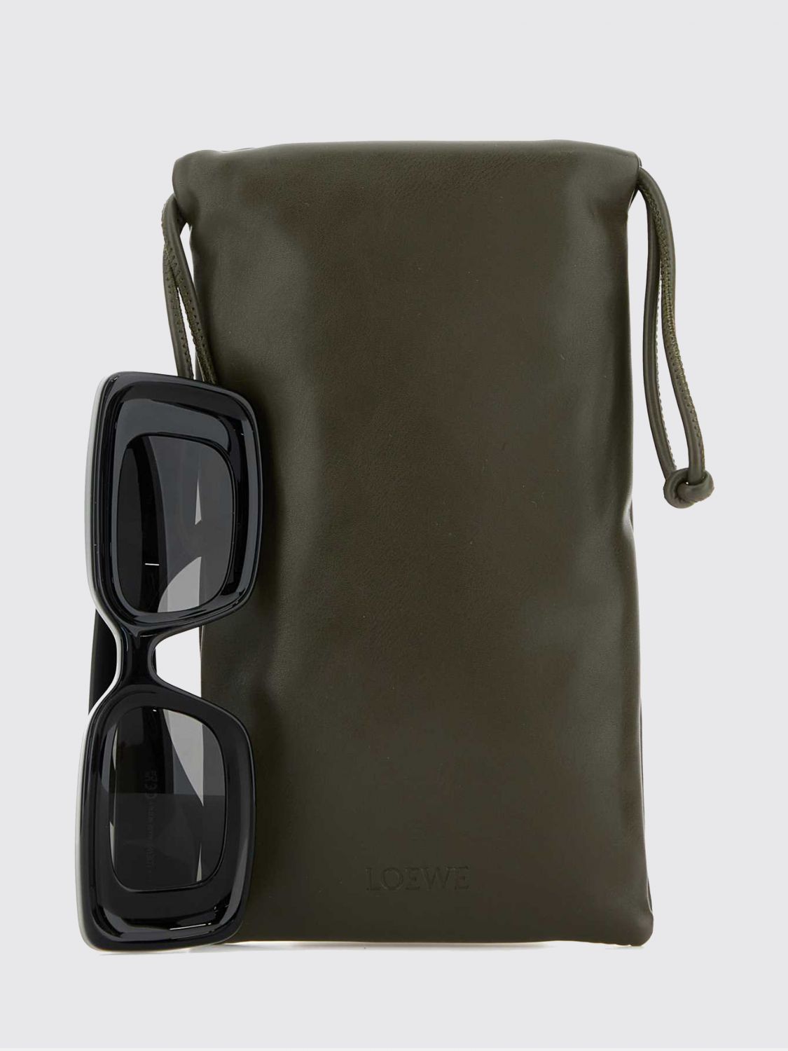 Loewe Men Loewe Rectangular Acetate Sunglasses With A Chunky Frame LOEWE