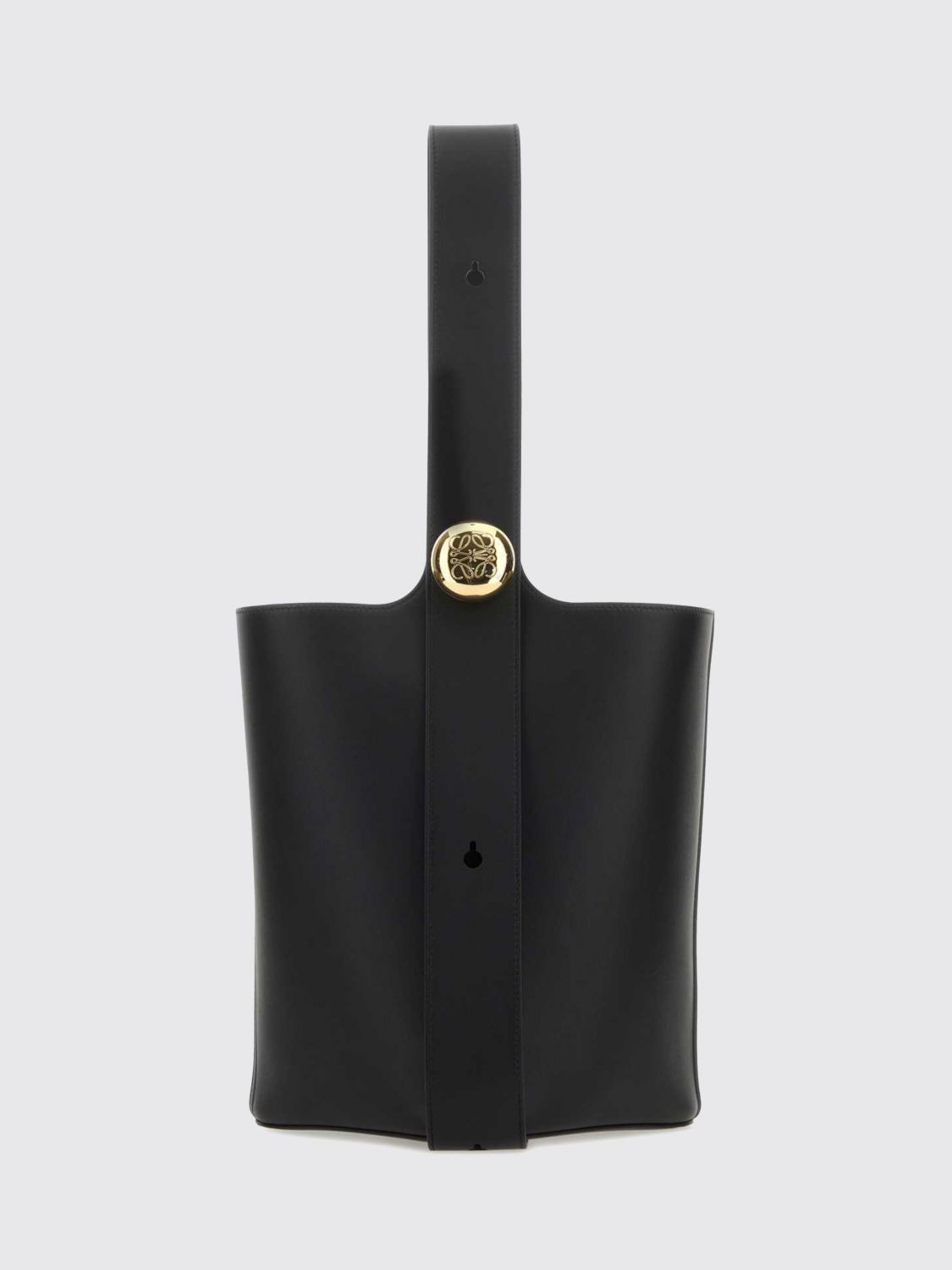 Loewe Women Loewe Pebble Calf Leather Handbag With Adjustable Handle LOEWE