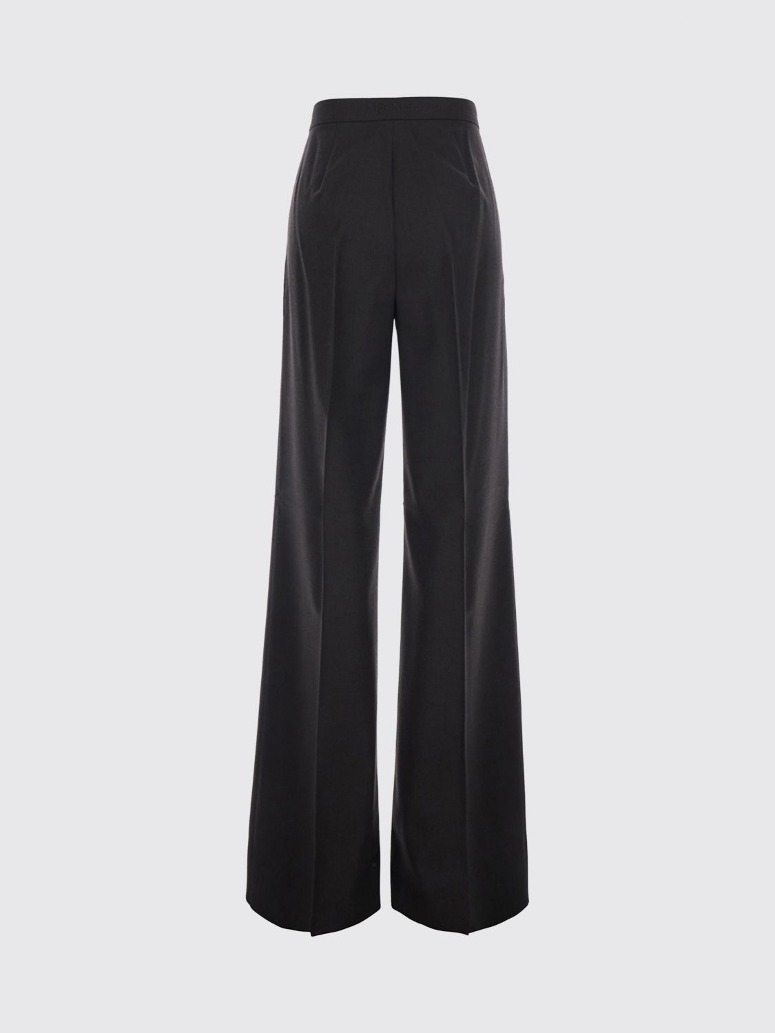 Max Mara Women Max Mara High-Waisted Flared Criªpe Trousers With Slash Pockets MAX MARA
