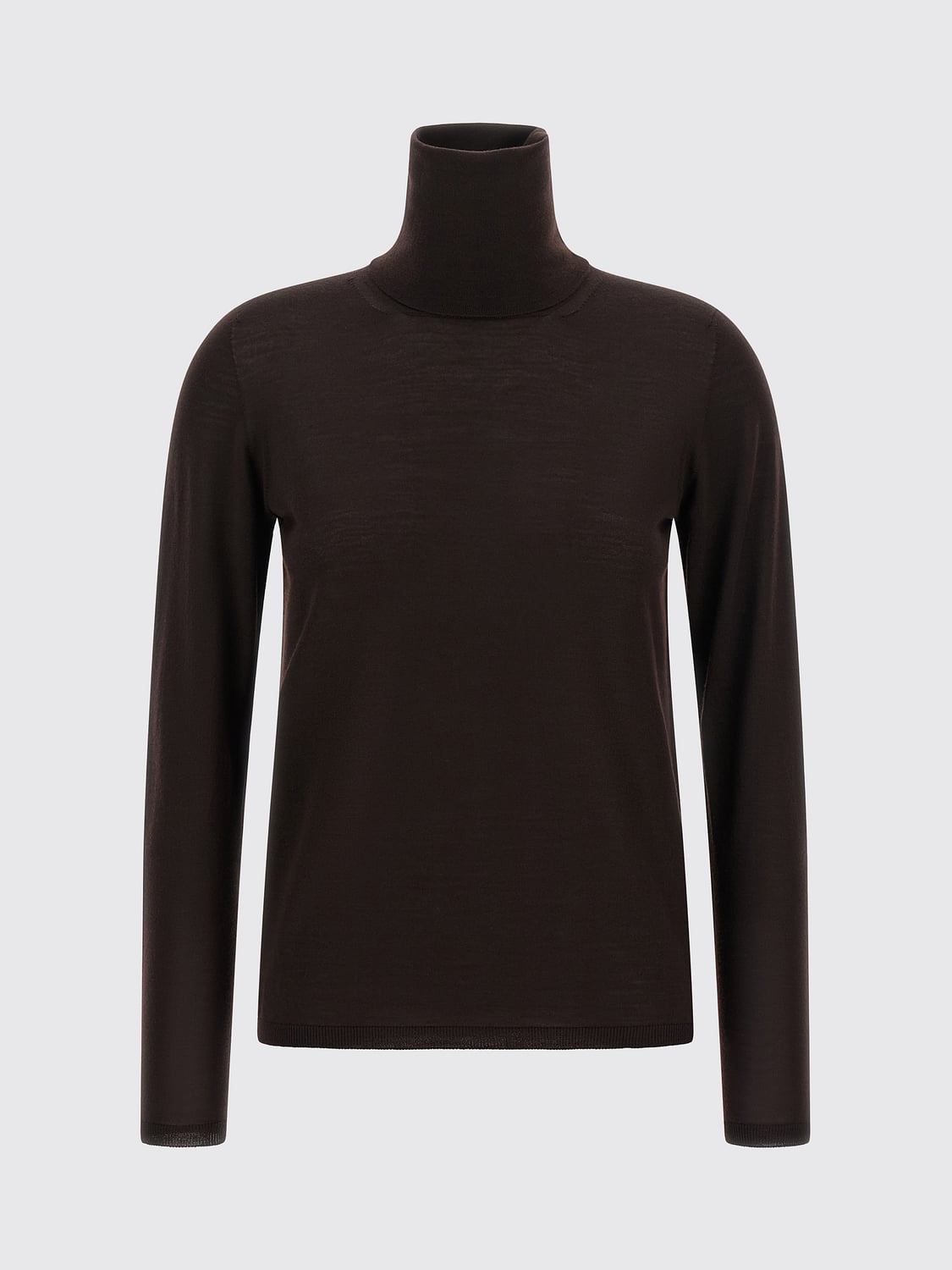 Max Mara Women Slim Fit Long-Sleeved Turtleneck Jumper Max Mara In Pure Wool MAX MARA