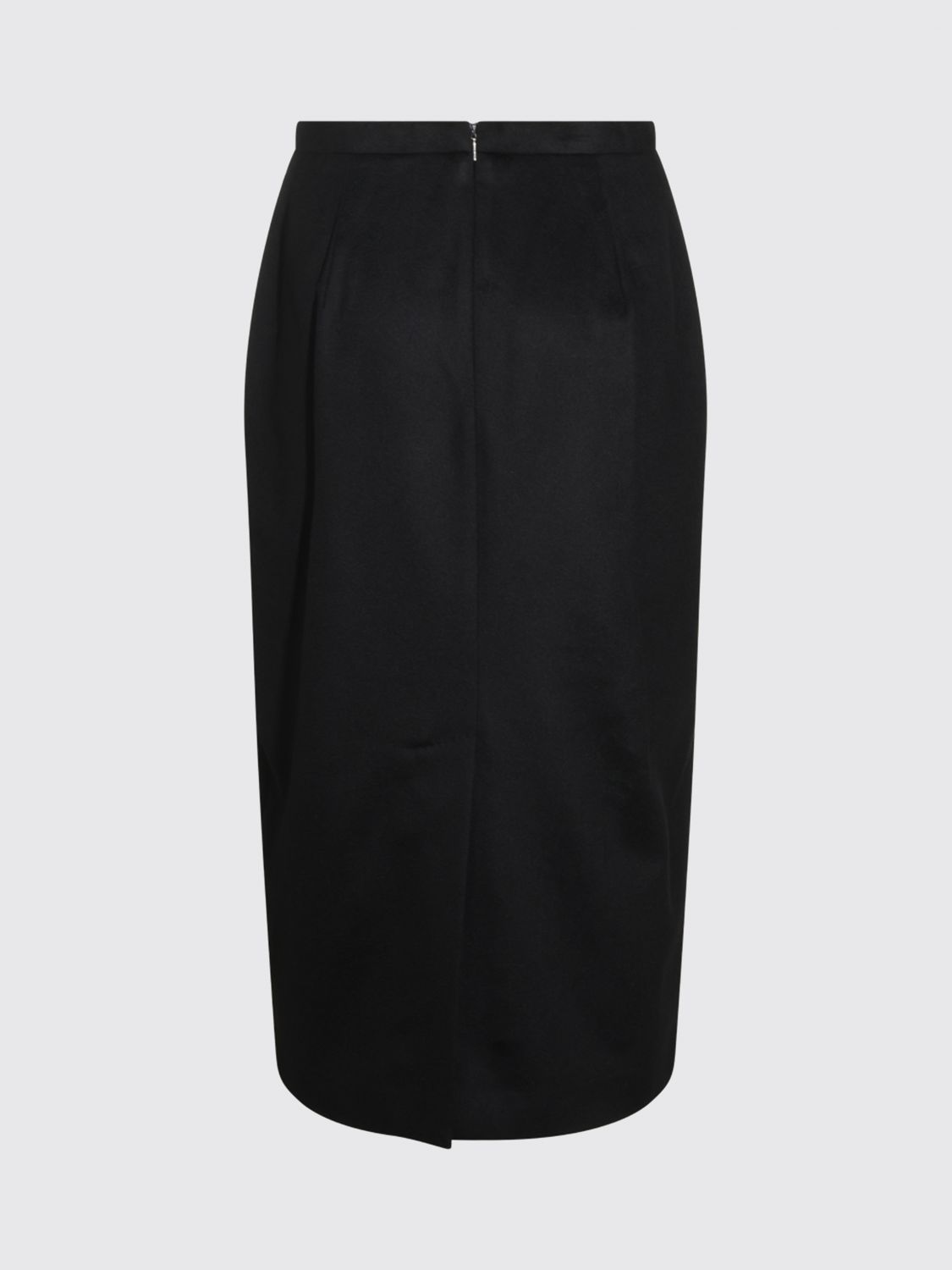 Max Mara Women Wool Knit Midi Pencil Skirt Max Mara With High Waist MAX MARA