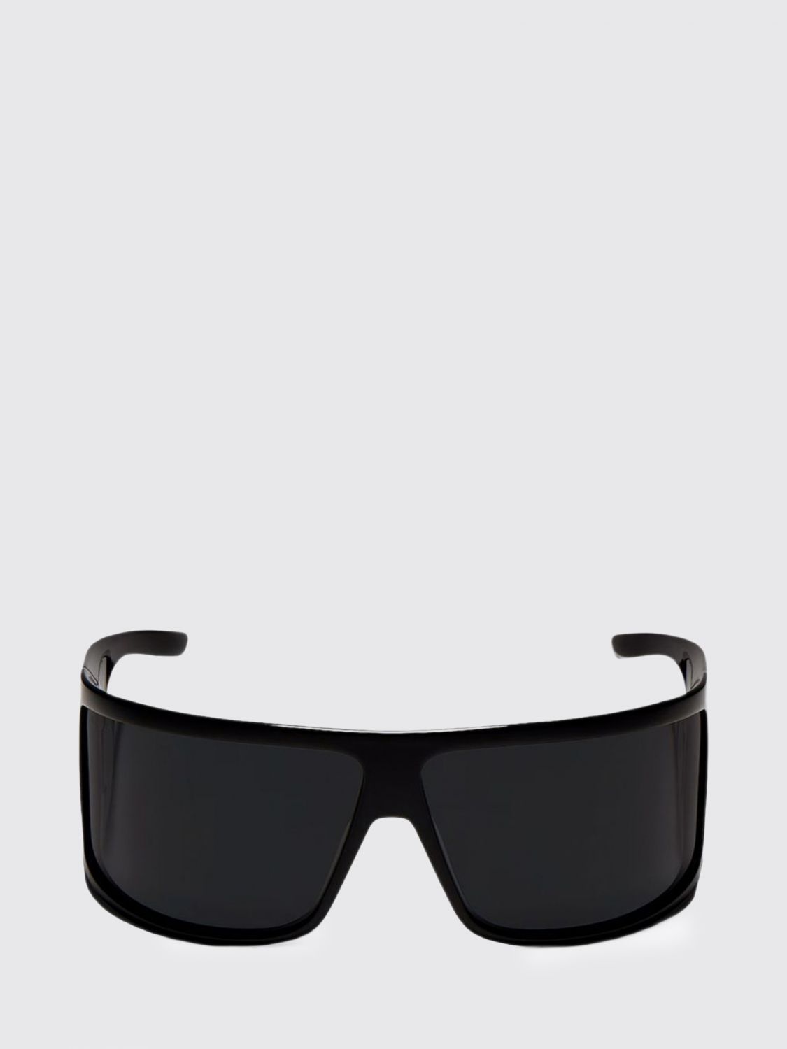 Gucci Men Gucci Rectangular Acetate Shield Sunglasses With Dark Lenses GUCCI