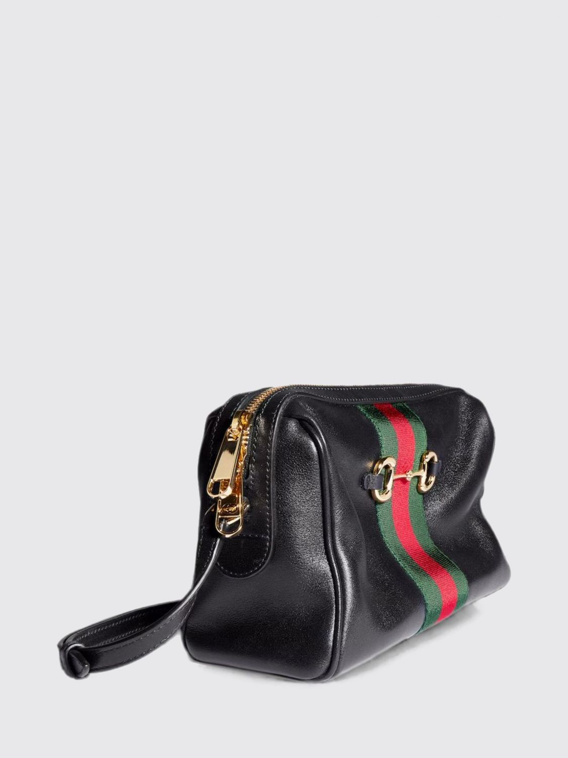 Gucci Women Gucci Horsebit Web Calfskin Leather Mini Crossbody Bag With Horsebit Detail GUCCI