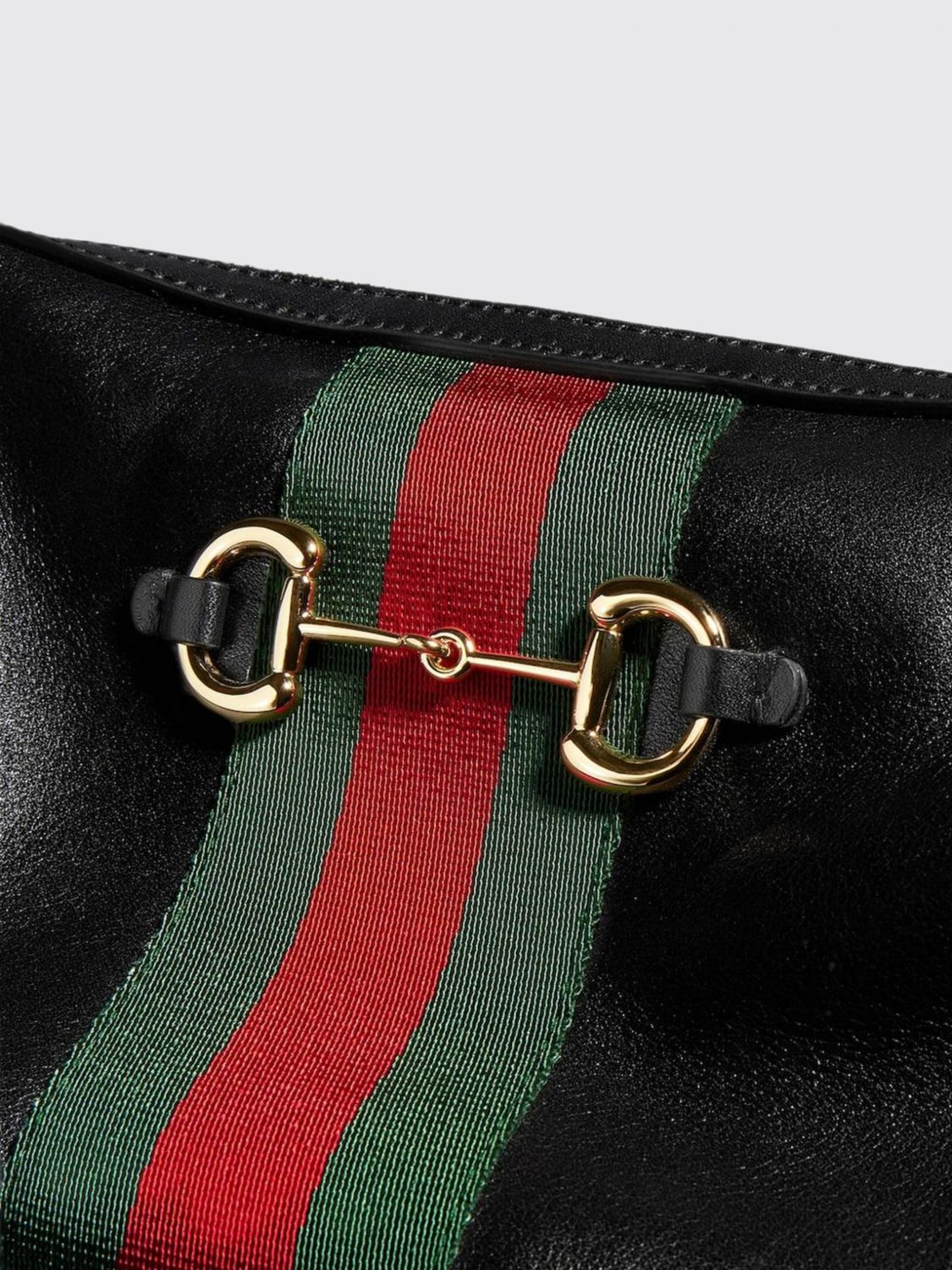 Gucci Women Gucci Horsebit Web Calfskin Leather Mini Crossbody Bag With Horsebit Detail GUCCI