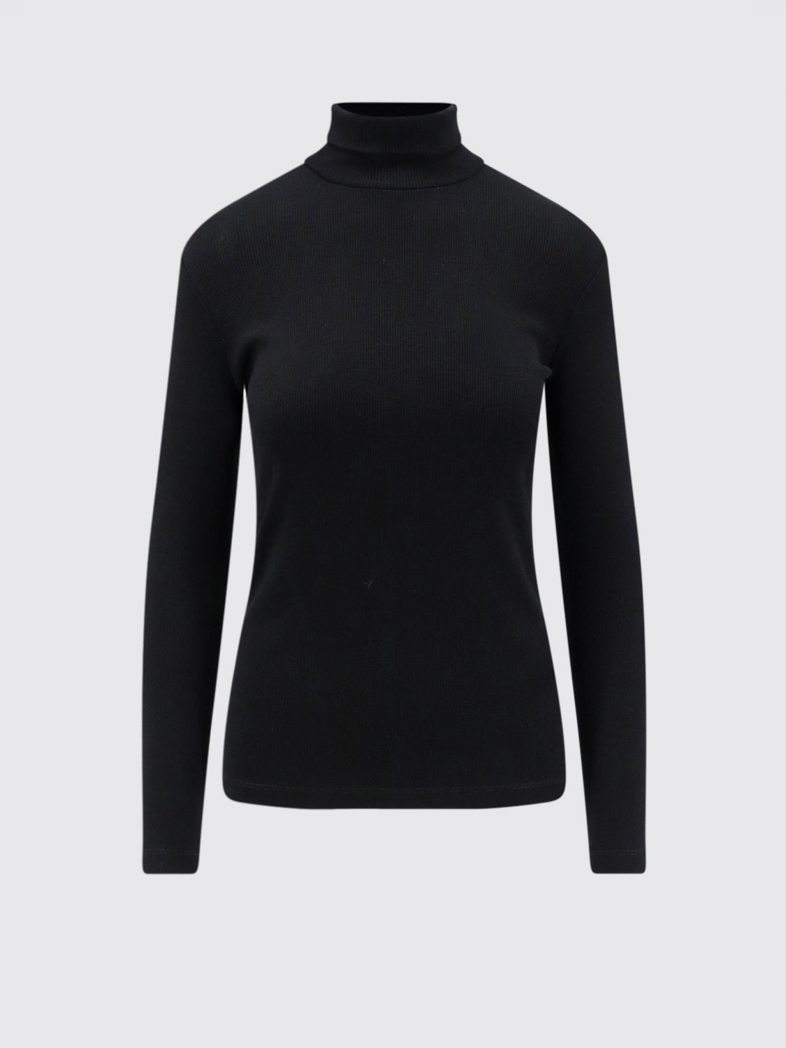 Max Mara Women Ribbed Wool Slim Fit Turtleneck Jumper Max Mara MAX MARA