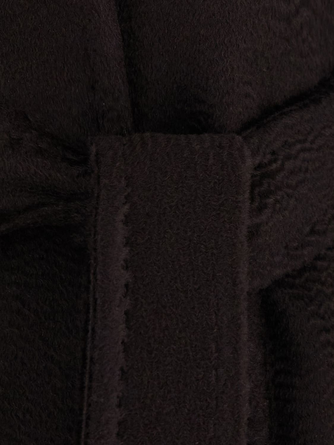 Max Mara Women Knee-Length Wool Robe Coat Max Mara With Belt MAX MARA