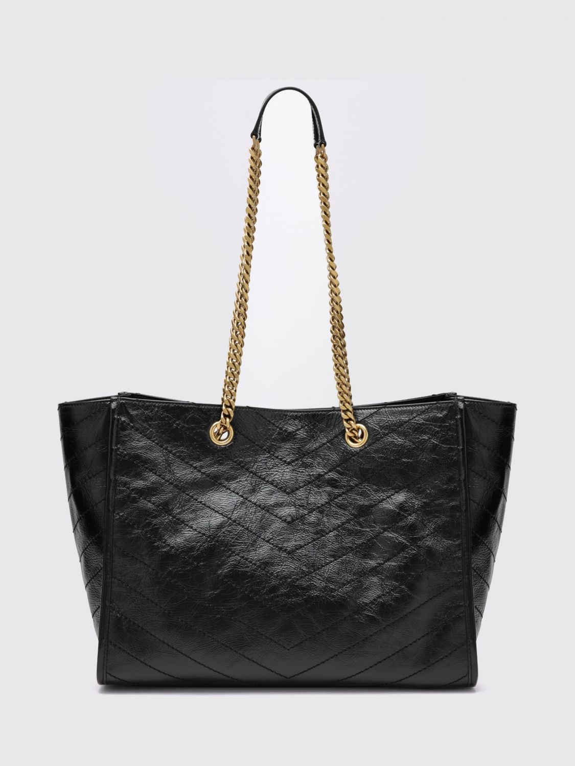 Saint Laurent Women Niki Shoulder Bag Saint Laurent In Quilted Calfskin With Ysl Monogram SAINT LAURENT
