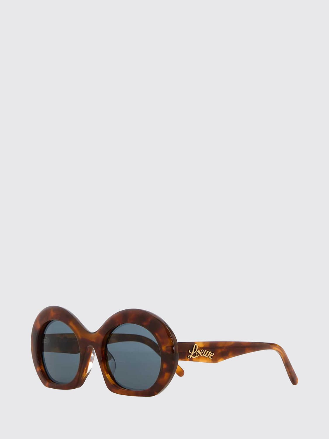 Loewe Men Cat-Eye Sunglasses Loewe In Tortoiseshell Acetate With Logo Lettering LOEWE