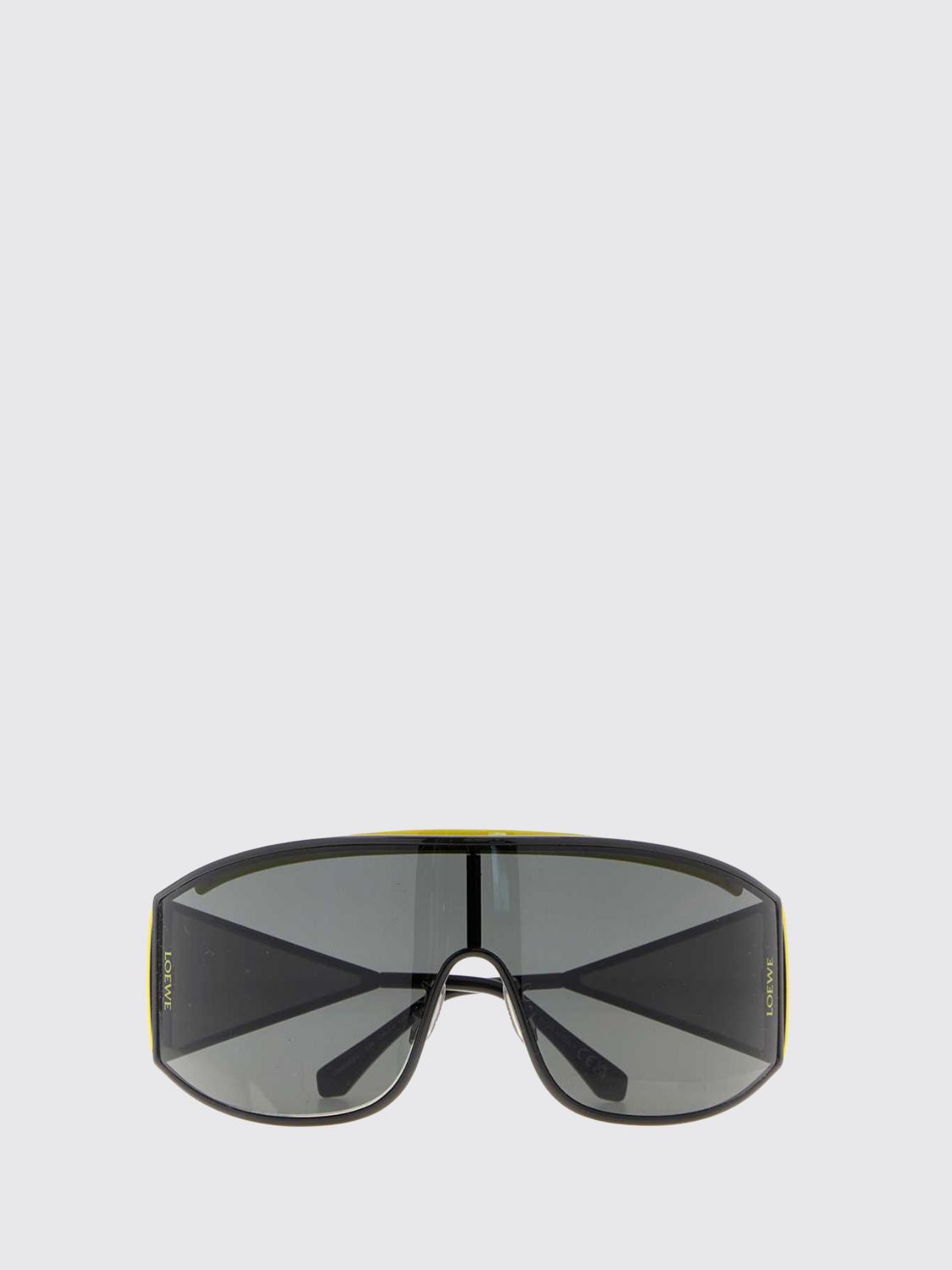 Loewe Men Metal Mask Sunglasses Loewe With Adjustable Nose Pads LOEWE