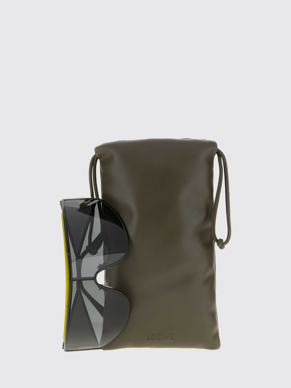 Loewe Men Metal Mask Sunglasses Loewe With Adjustable Nose Pads LOEWE