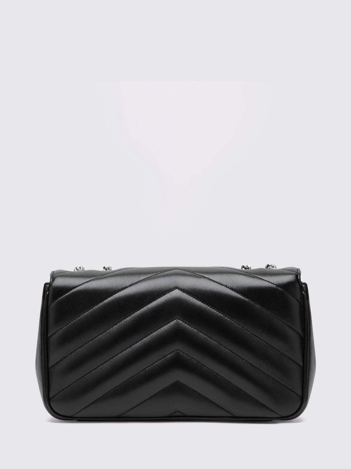 Saint Laurent Women Loulou Shoulder Bag Saint Laurent In Matelasse Leather With Ysl Monogram SAINT LAURENT