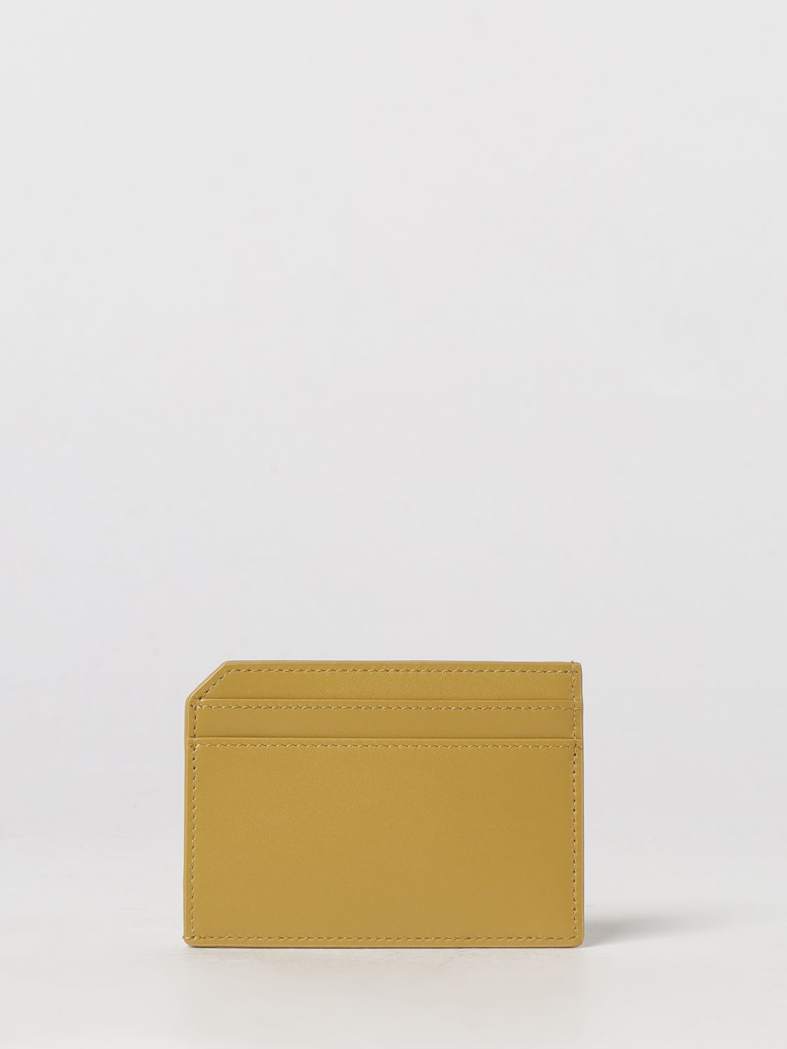 Saint Laurent Men Saint Laurent Smooth Calfskin Leather Card Holder With Lettering Logo SAINT LAURENT