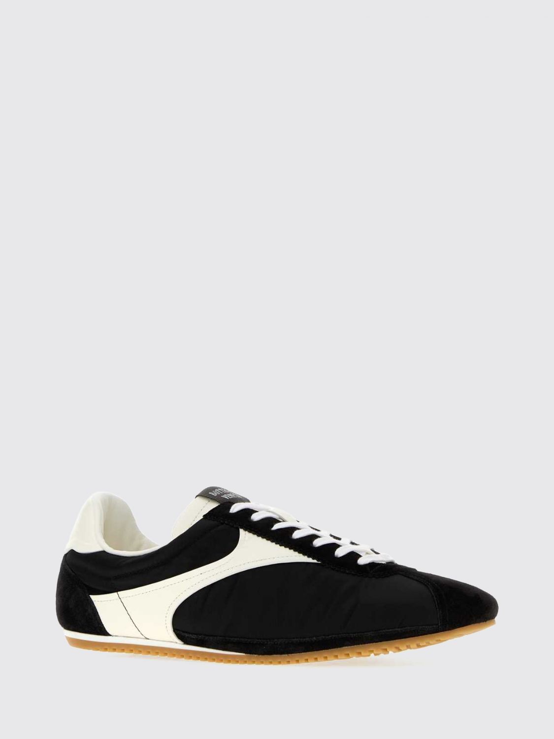Bottega Veneta Men Shot Low Top Trainers Bottega Veneta In Bicolour Leather And Technical Fabric With Rubber Sole BOTTEGA VENETA