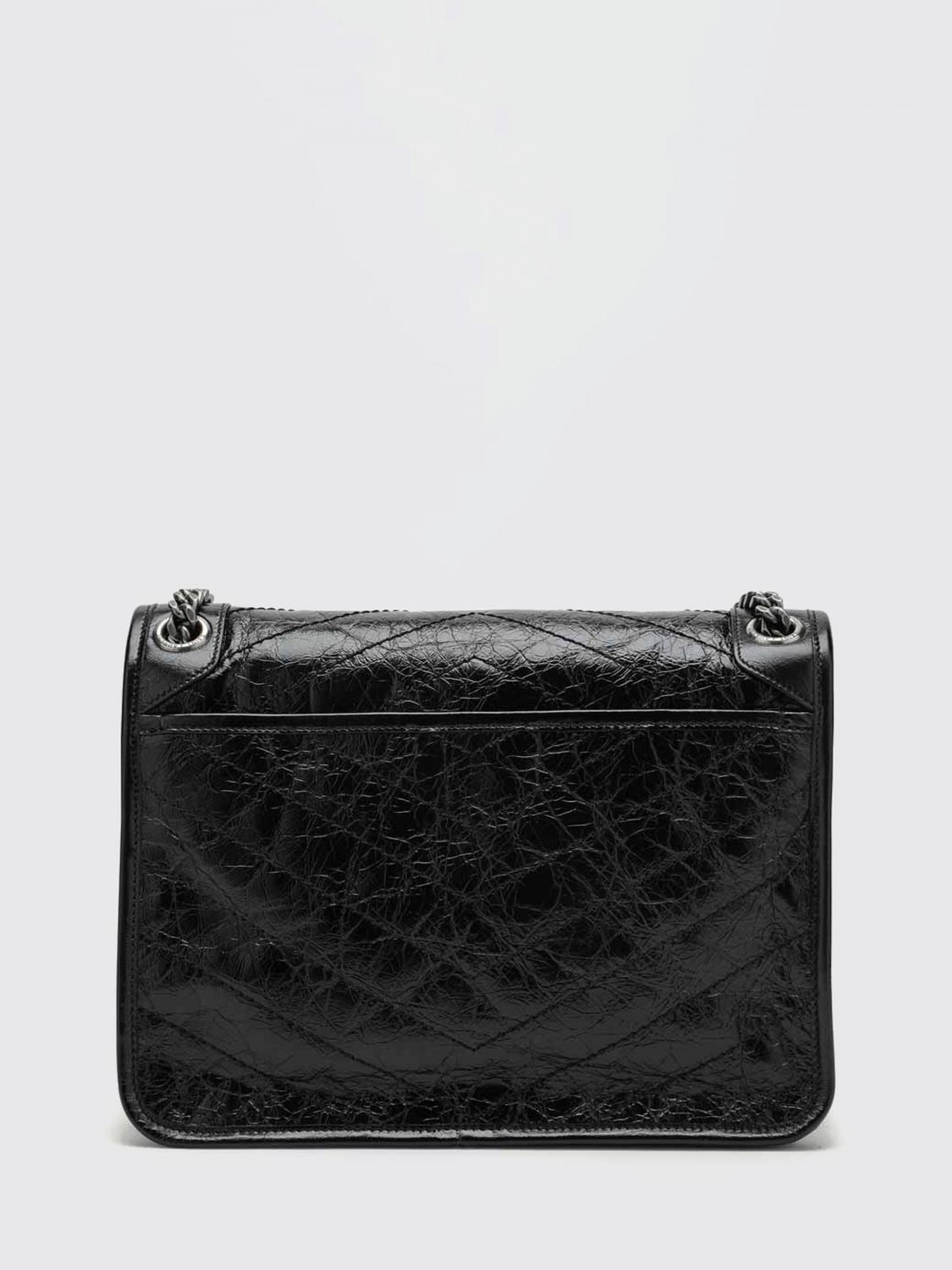 Saint Laurent Women Saint Laurent Medium Niki Crossbody Bag In Chevron Calfskin SAINT LAURENT