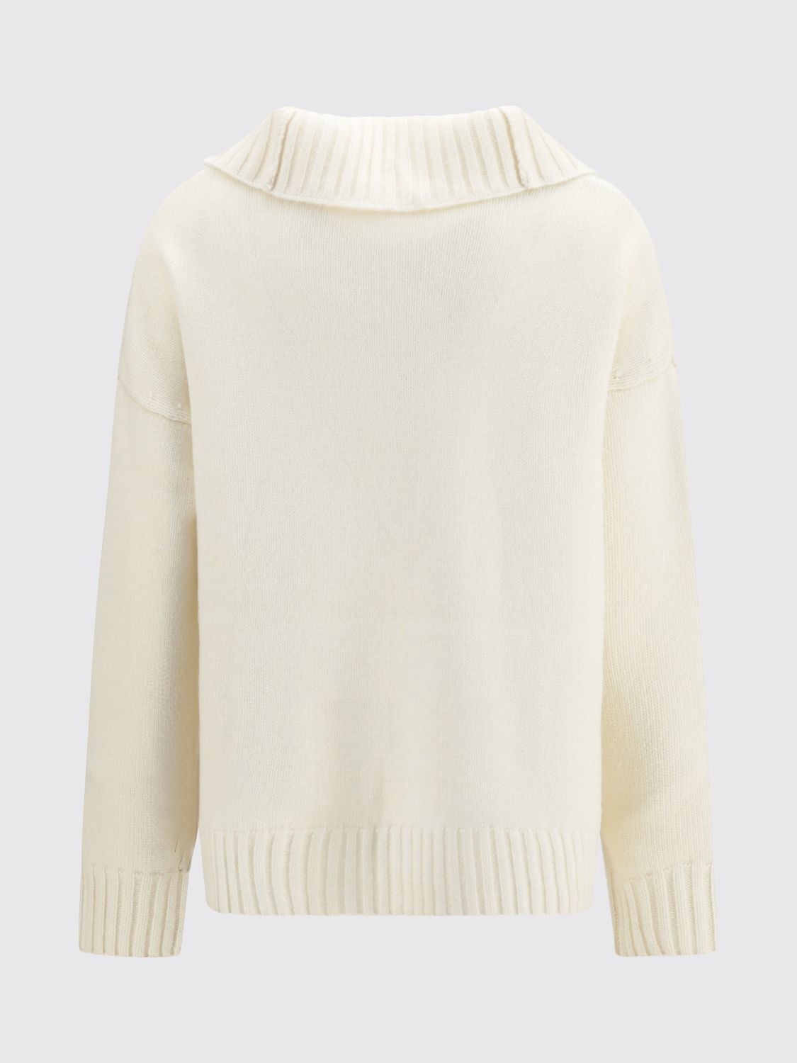 Max Mara Women Max Mara Alpaca Blend Jumper With Stand Collar And Half-Zip MAX MARA