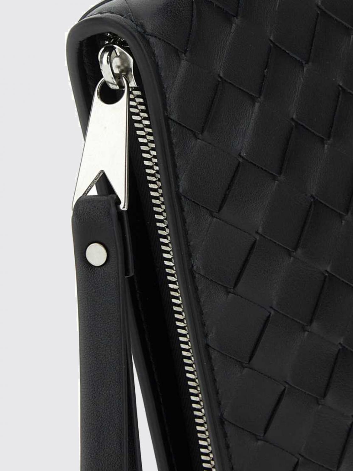 Bottega Veneta Men Woven Leather Document Holder Bottega Veneta BOTTEGA VENETA