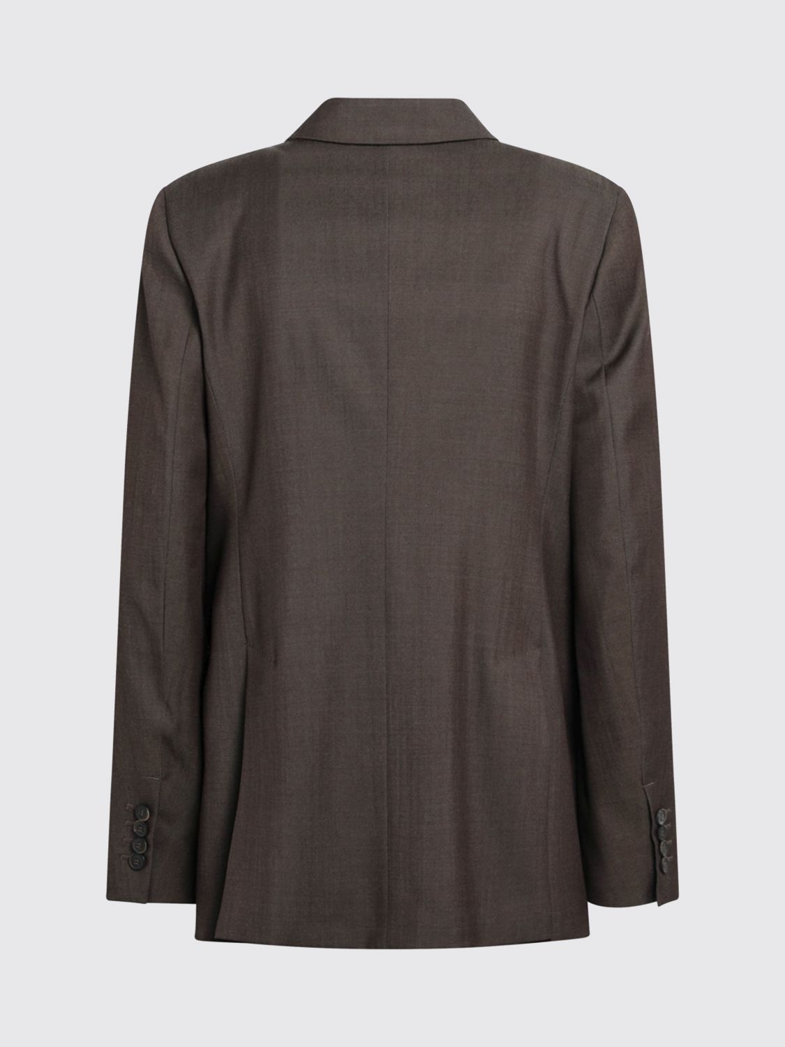 Max Mara Women Double-Breasted Max Mara Blazer In Pure Virgin Wool With Four-Button Closure MAX MARA