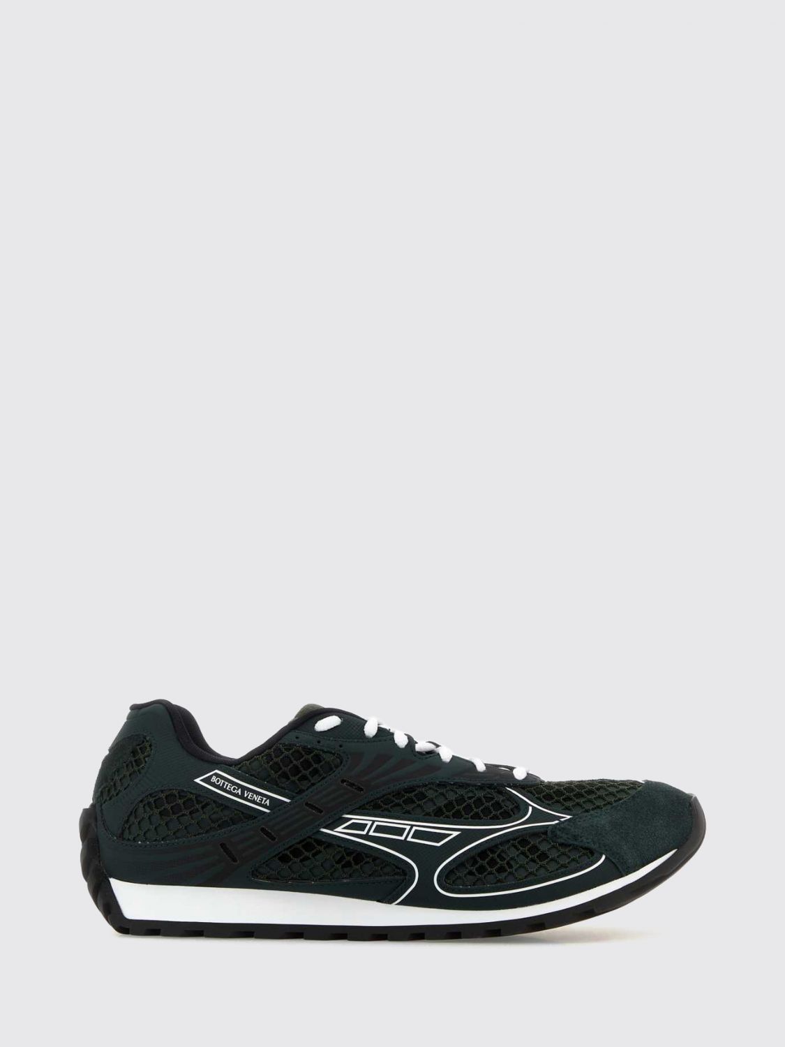 Bottega Veneta Men Bottega Veneta Men Orbit Sneakers Bottega Veneta In Mesh And Rubber BOTTEGA VENETA