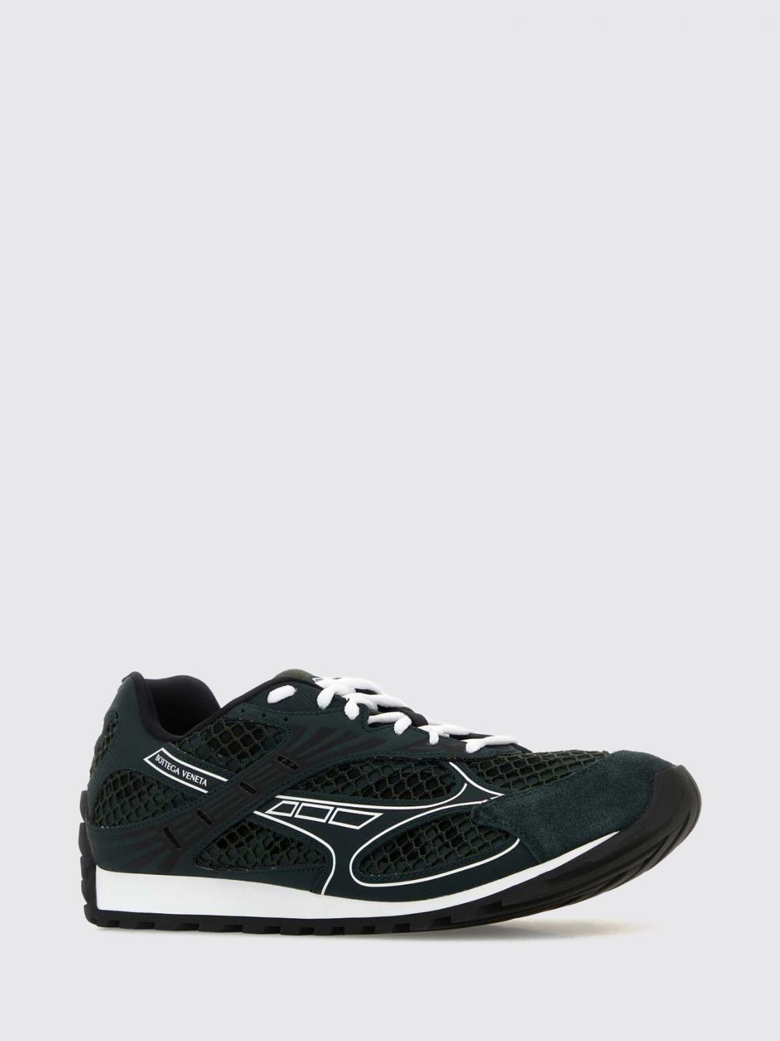Bottega Veneta Men Bottega Veneta Men Orbit Sneakers Bottega Veneta In Mesh And Rubber BOTTEGA VENETA
