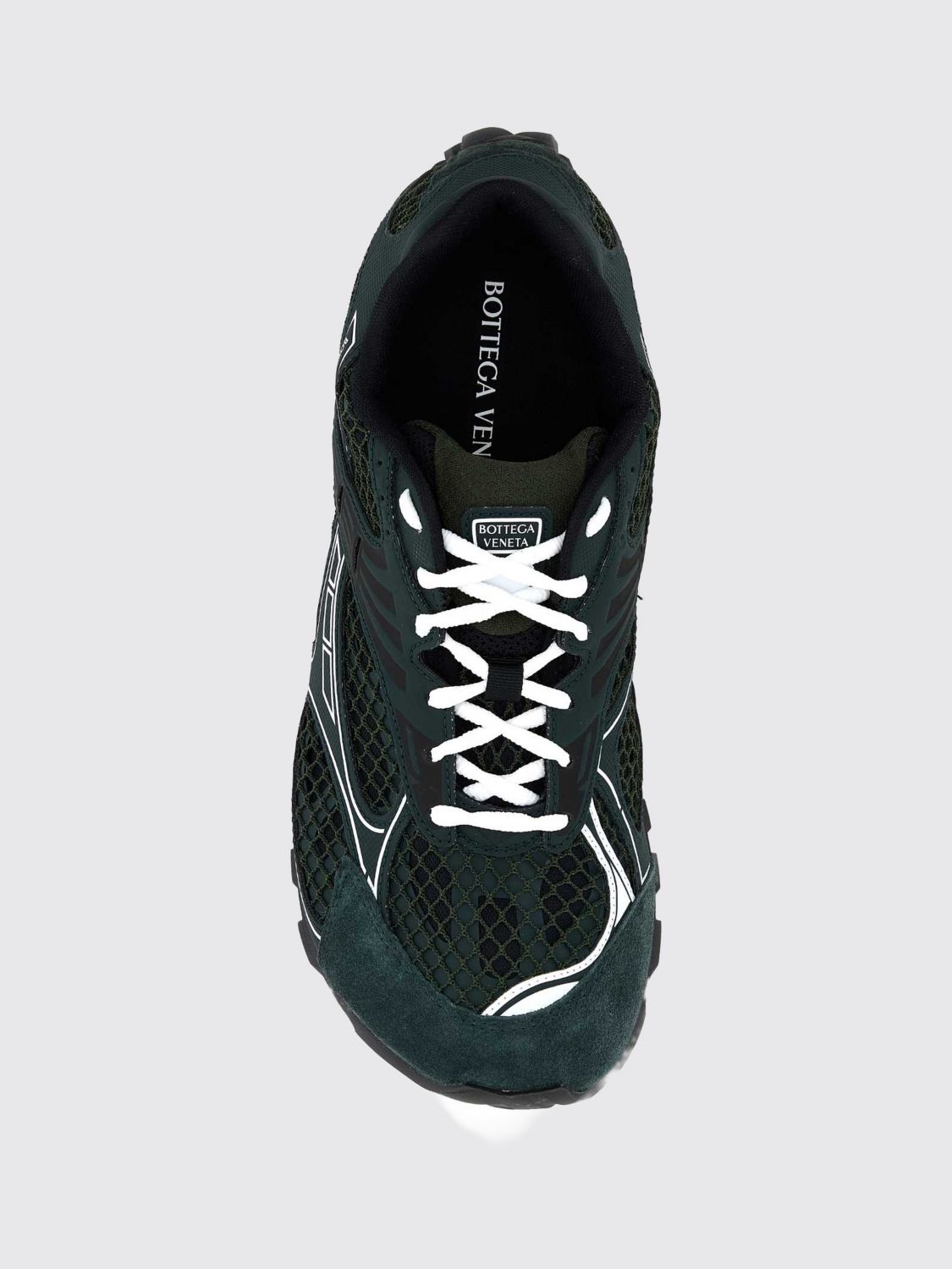 Bottega Veneta Men Bottega Veneta Men Orbit Sneakers Bottega Veneta In Mesh And Rubber BOTTEGA VENETA