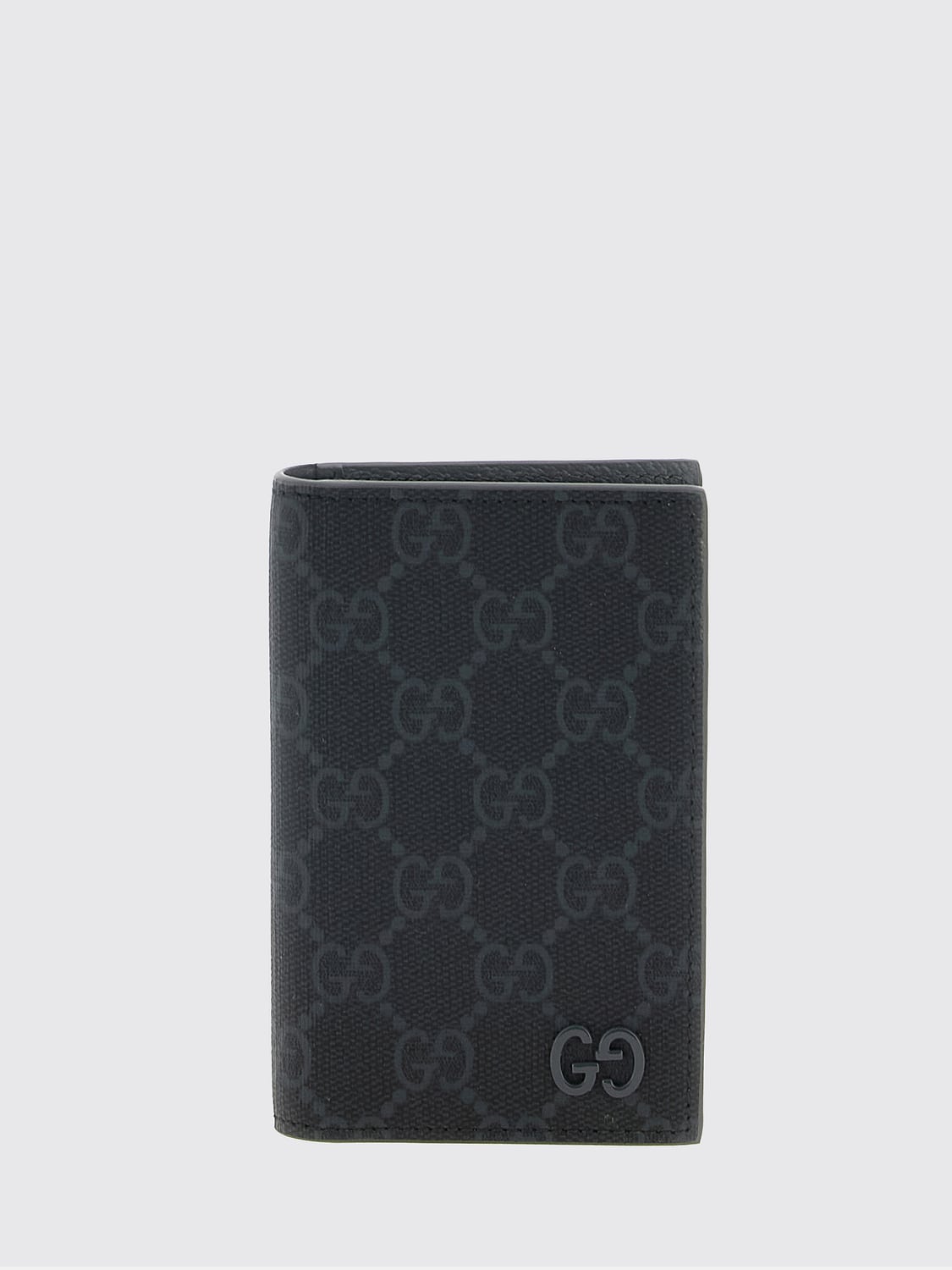 Gucci Men Bifold Card Holder Gucci In Gg Supreme Canvas With Leather Details GUCCI