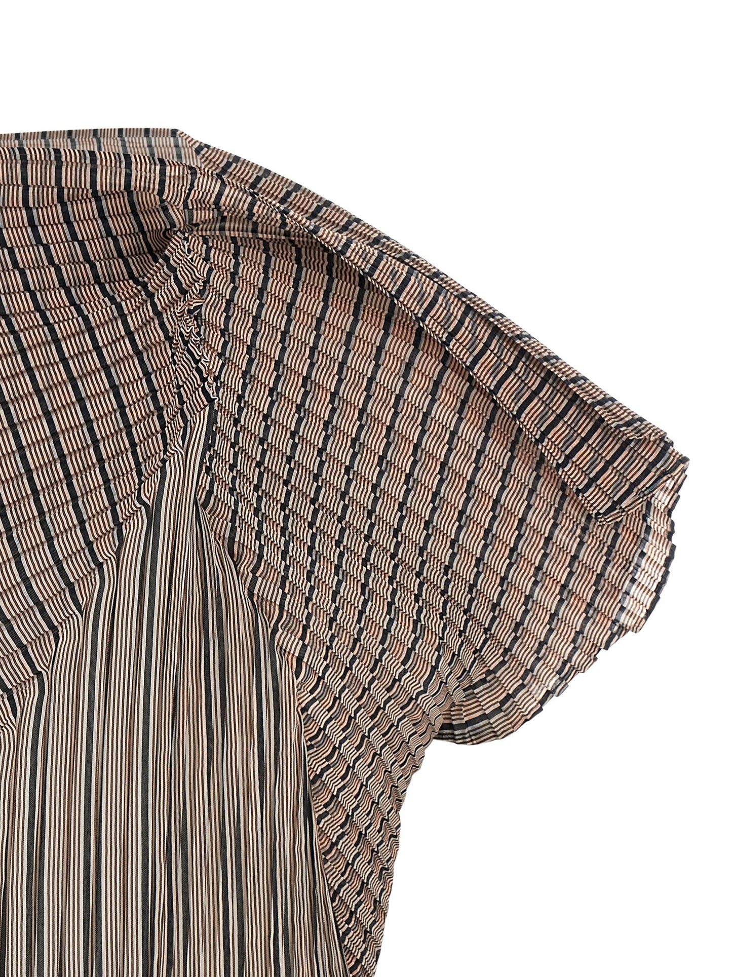 Issey Miyake Women 'Generic Stripes (Machine Pleats)' Top