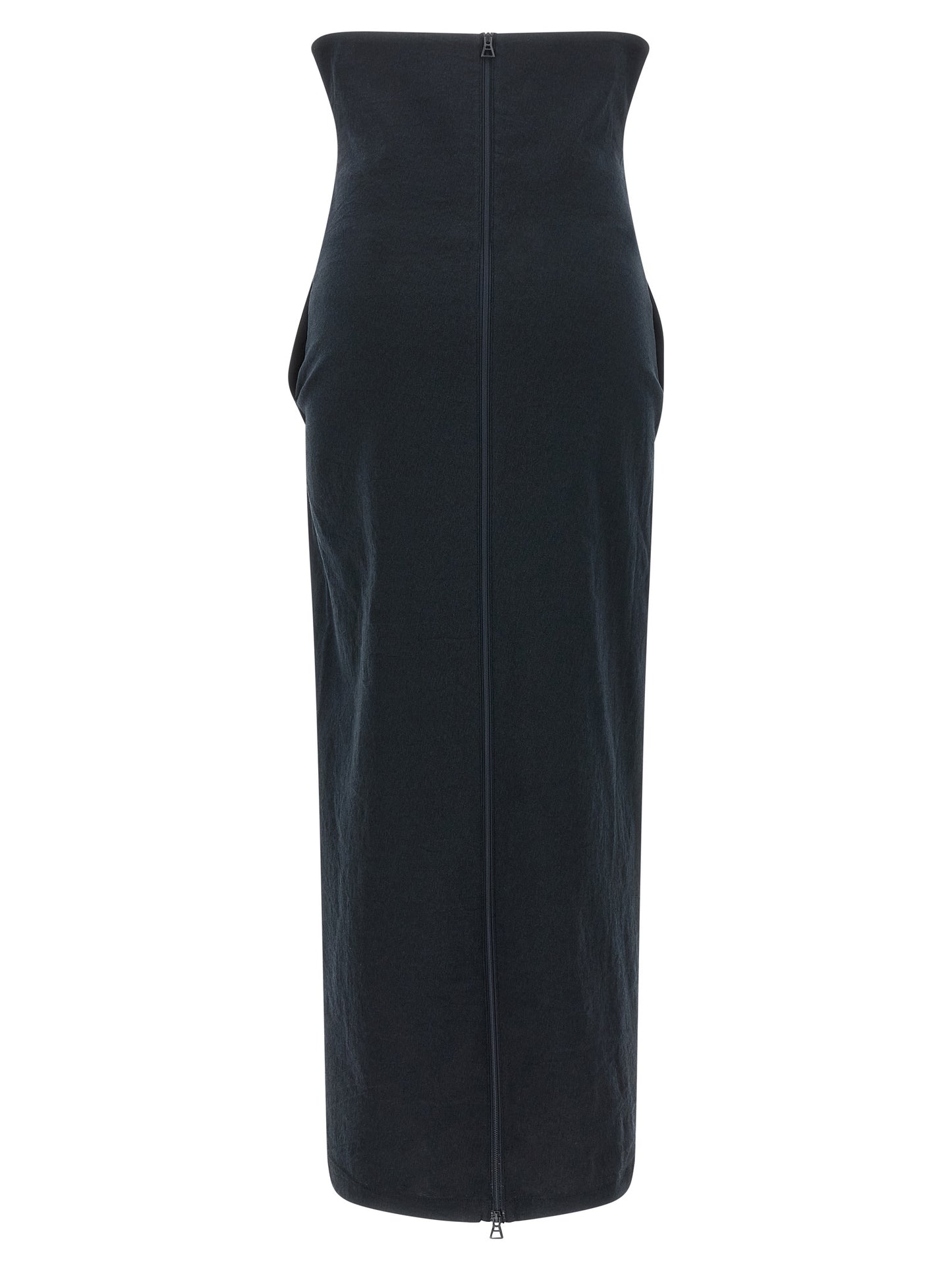 Issey Miyake Women 'Allow' Long Skirt With Zip ISSEY MIYAKE